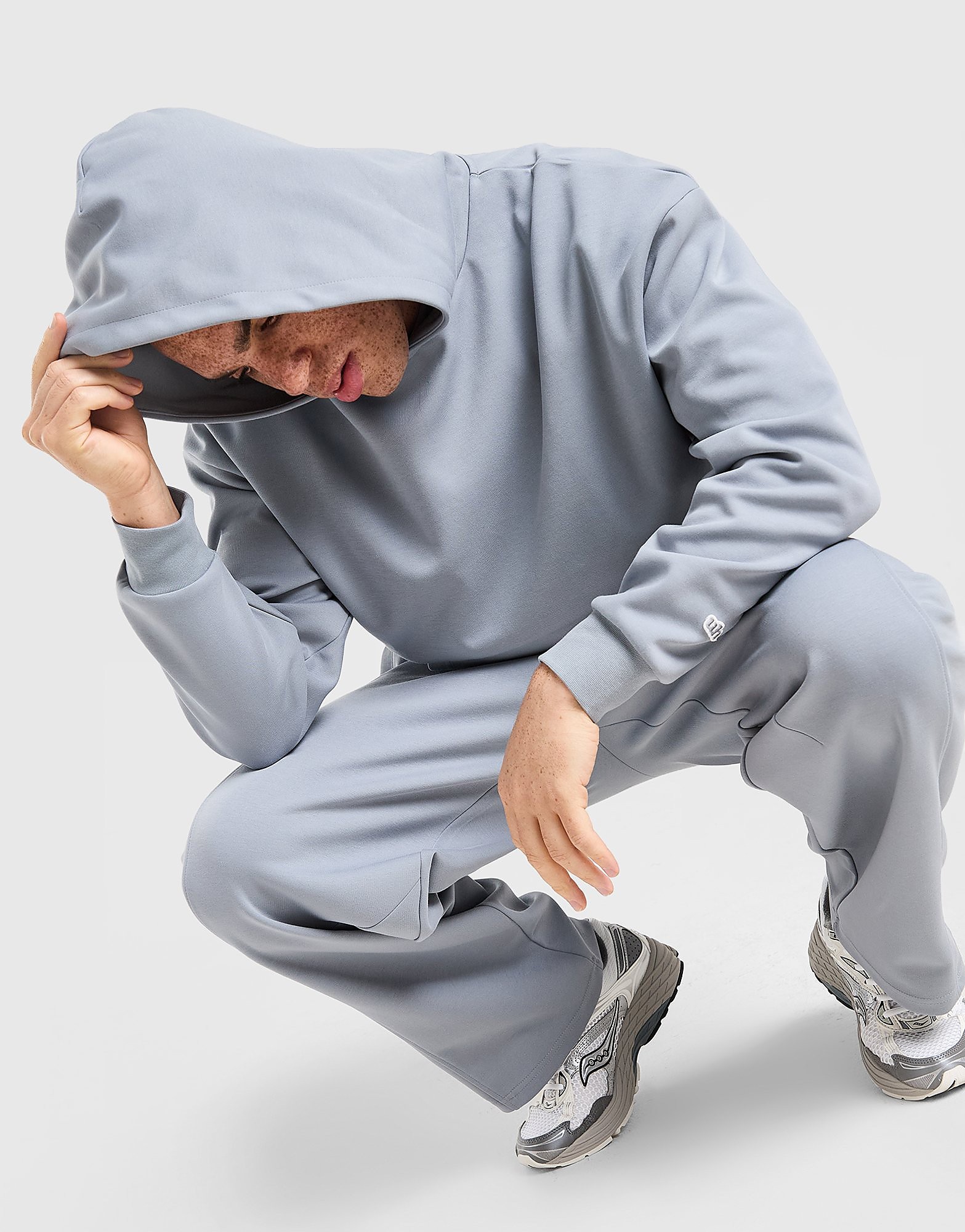 Unlike Humans Landing Hoodie - Grijs- Heren, Grijs XS