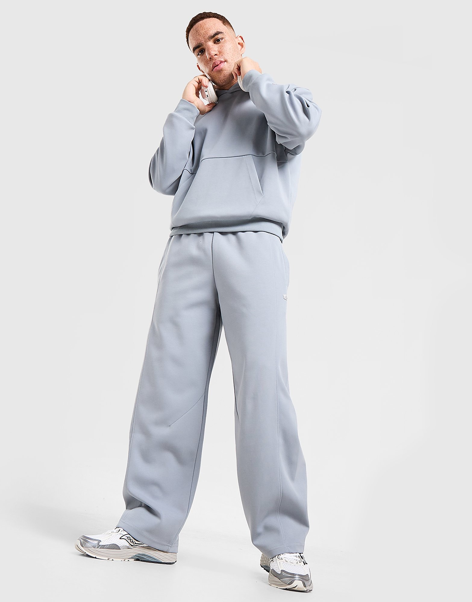 Unlike Humans Lander Joggers - Grijs- Heren, Grijs XS