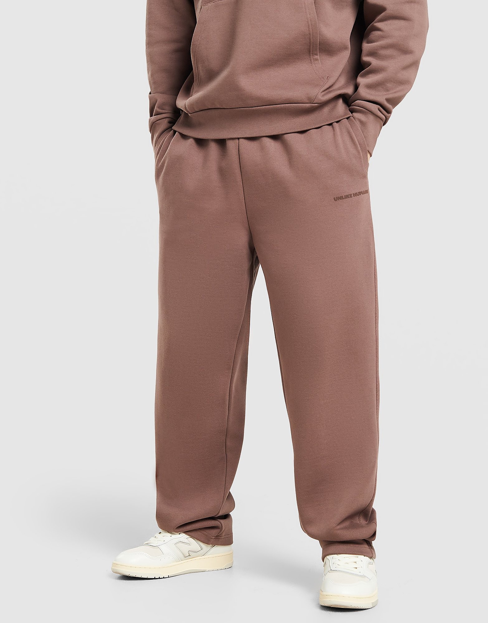Unlike Humans Ridge Joggers - Bruin- Heren, Bruin XS