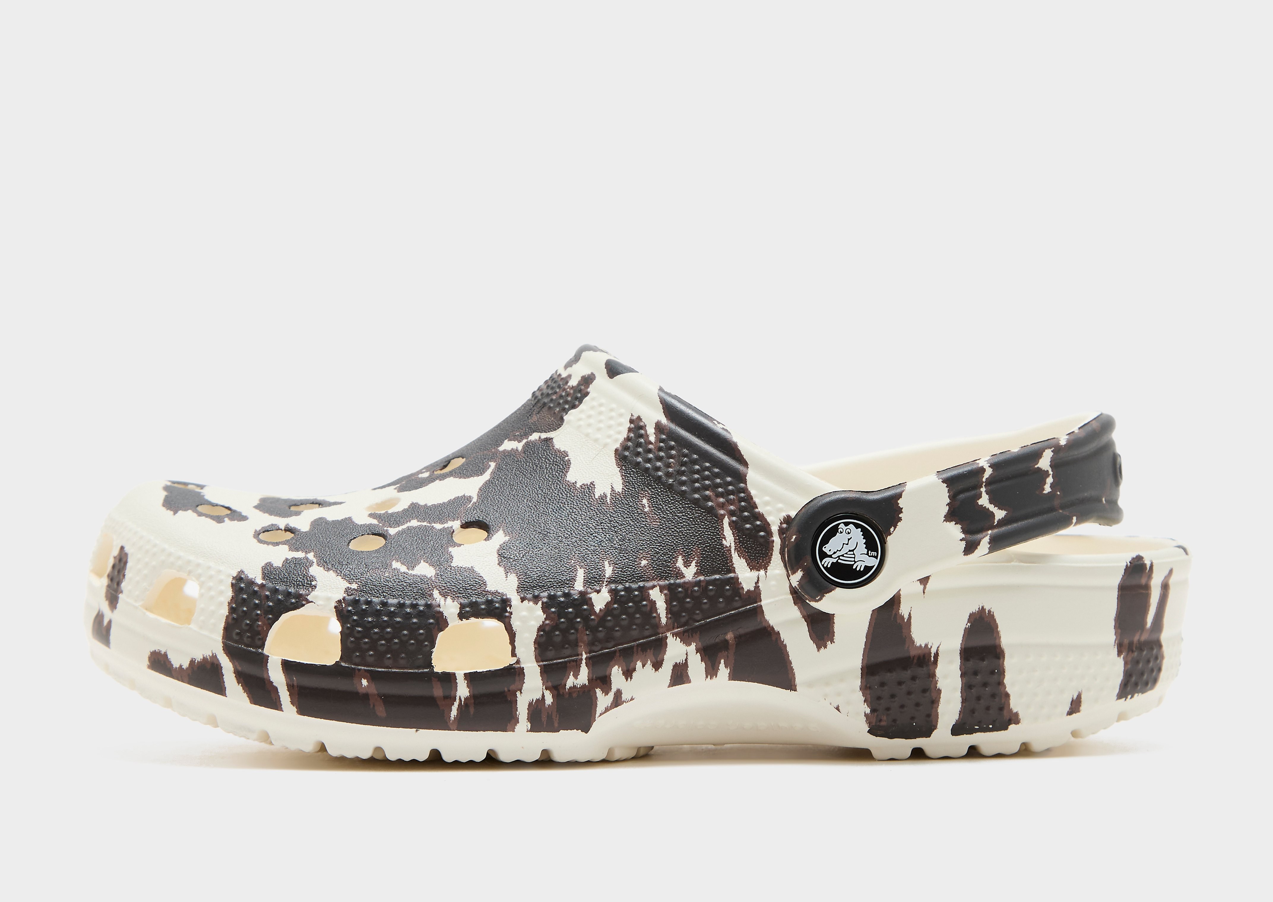 Crocs Classic Pop Animal K ChkMlt Sabots Enfants Chalk - vue 2