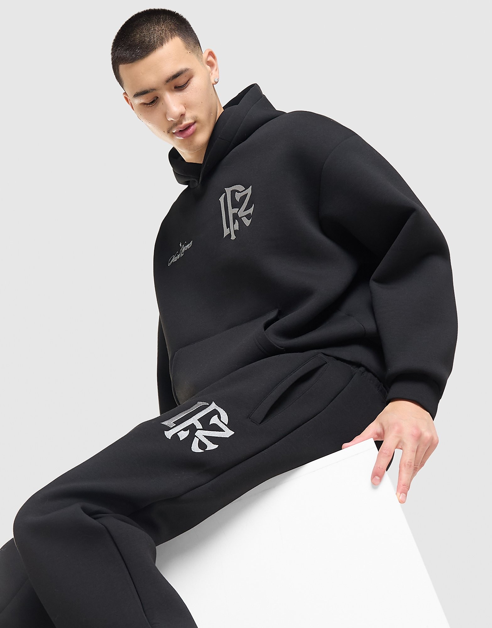 Lorenzo Origin Joggers - Zwart- Heren, Zwart XS