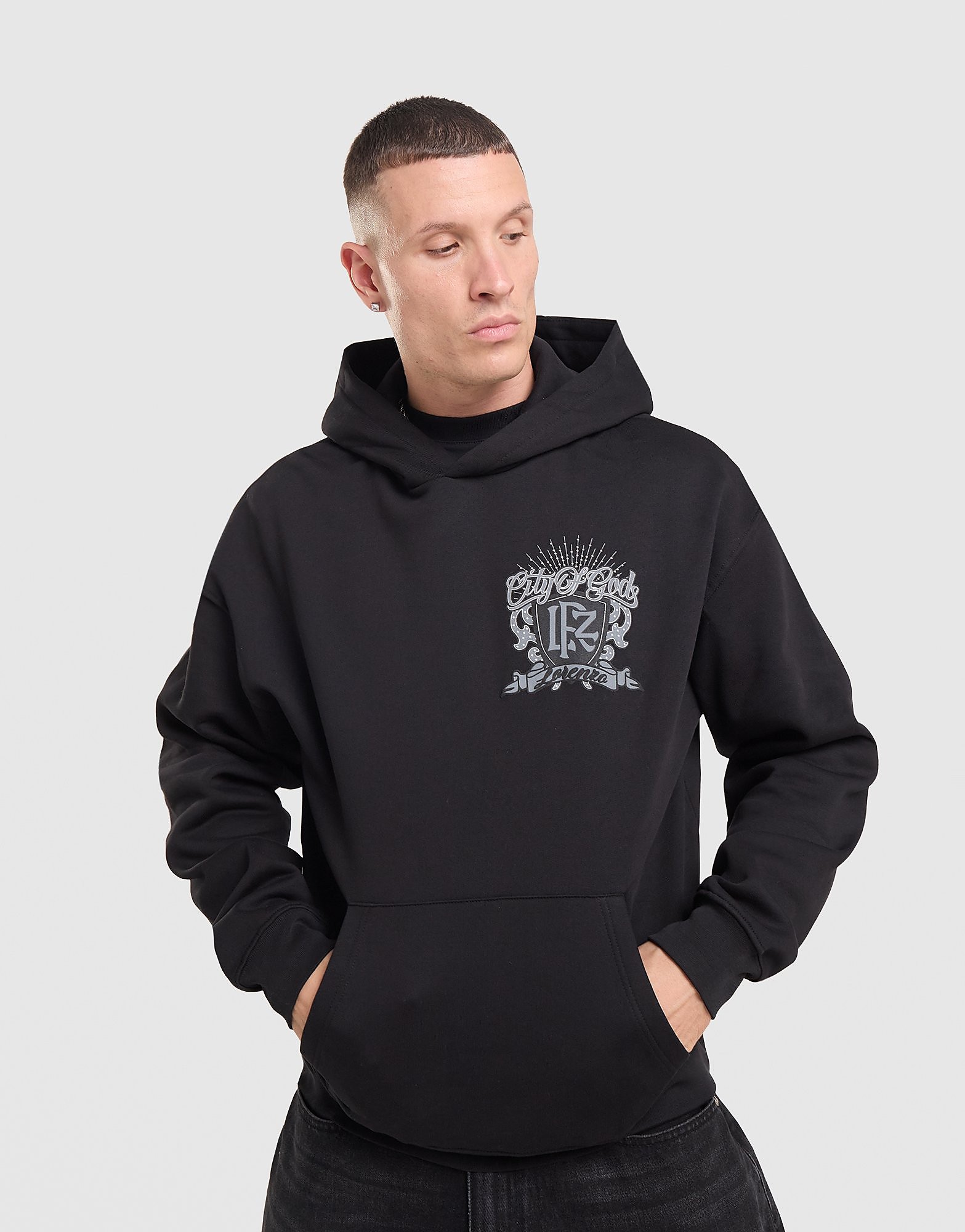 Lorenzo Status Hoodie - Zwart- Heren, Zwart XS