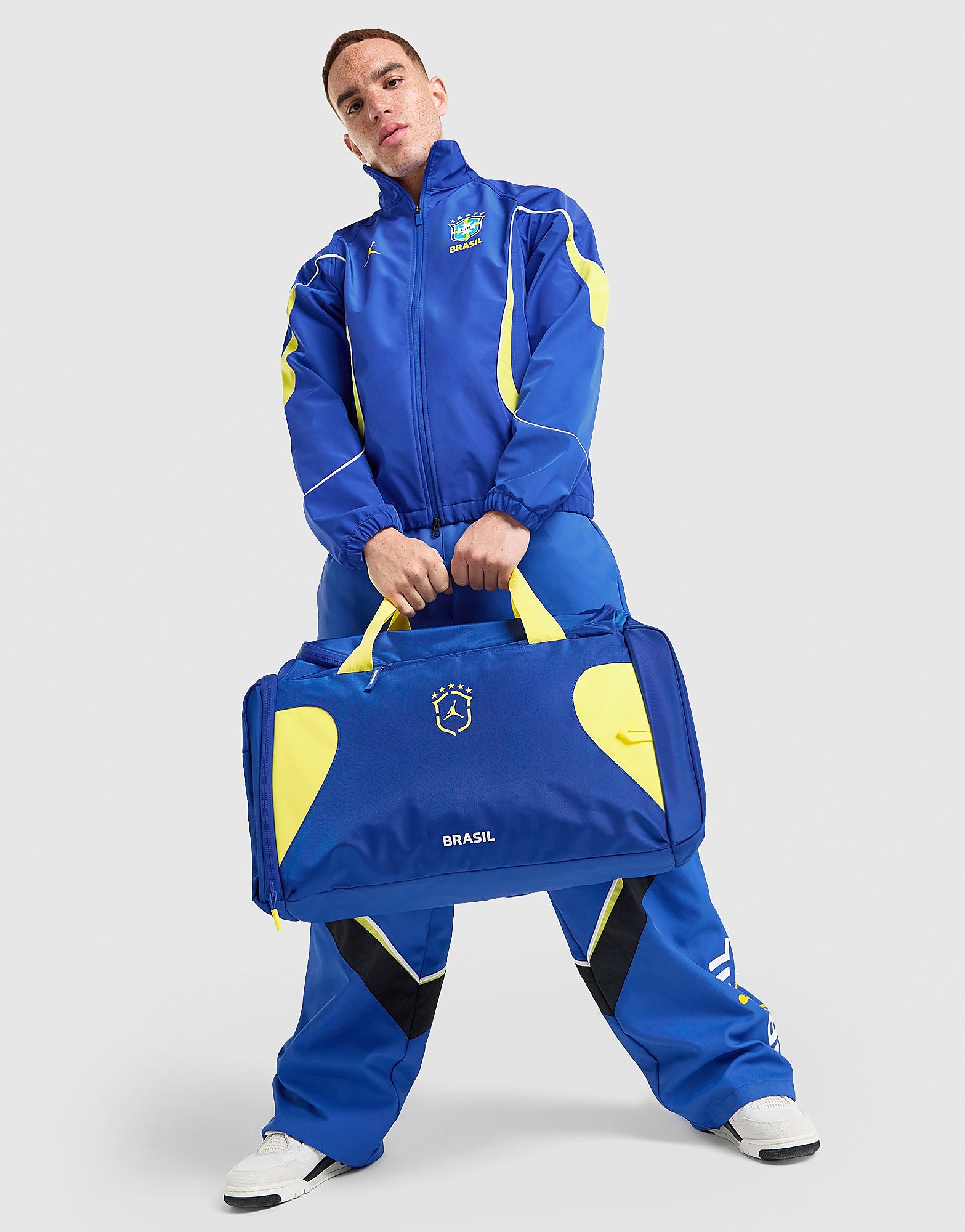 Womens Brazil Duffle Bag - Blu, blu blu Donna taglia One Size