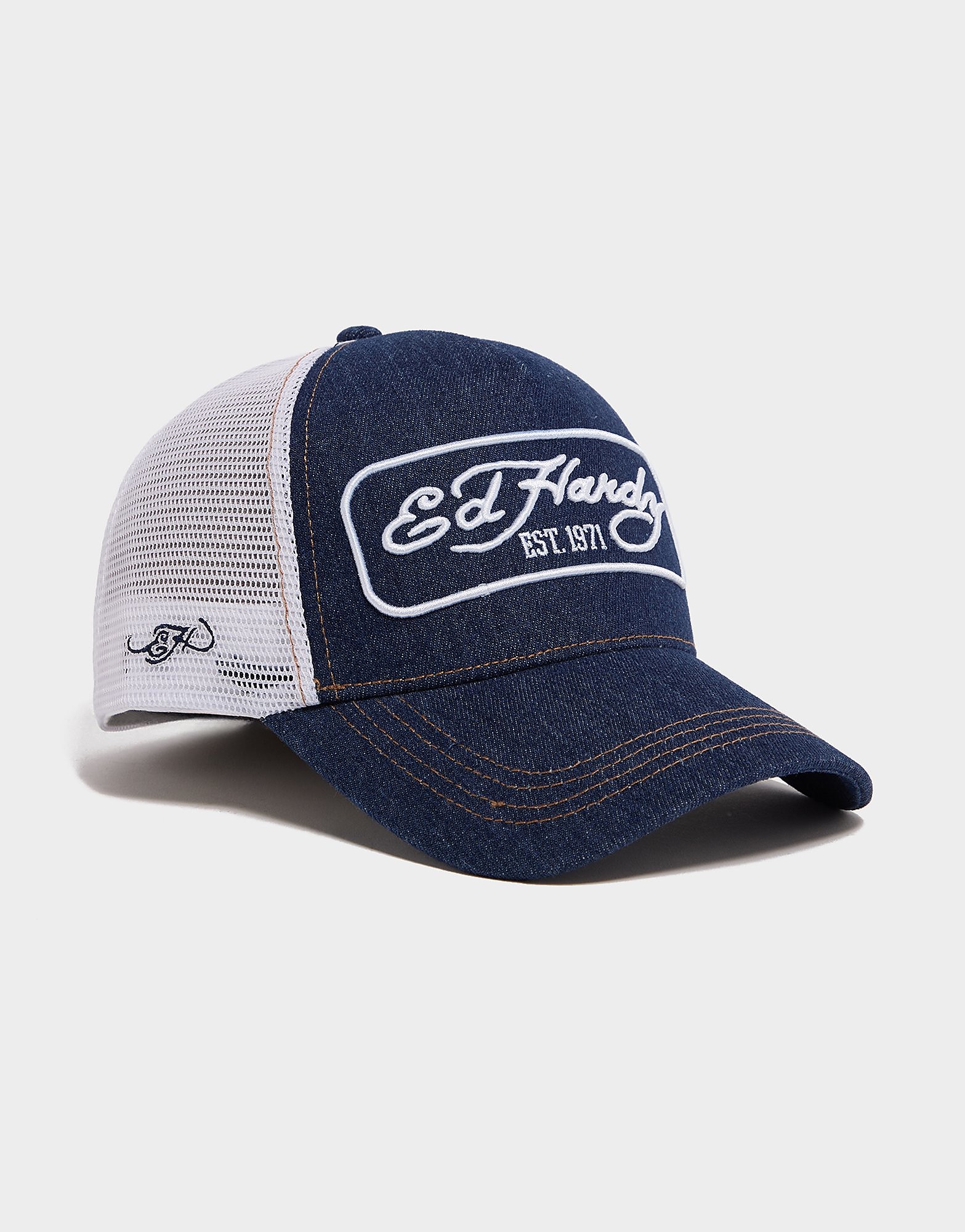 Logo Trucker Cap - Damen, Blau - female - Size: One Size
