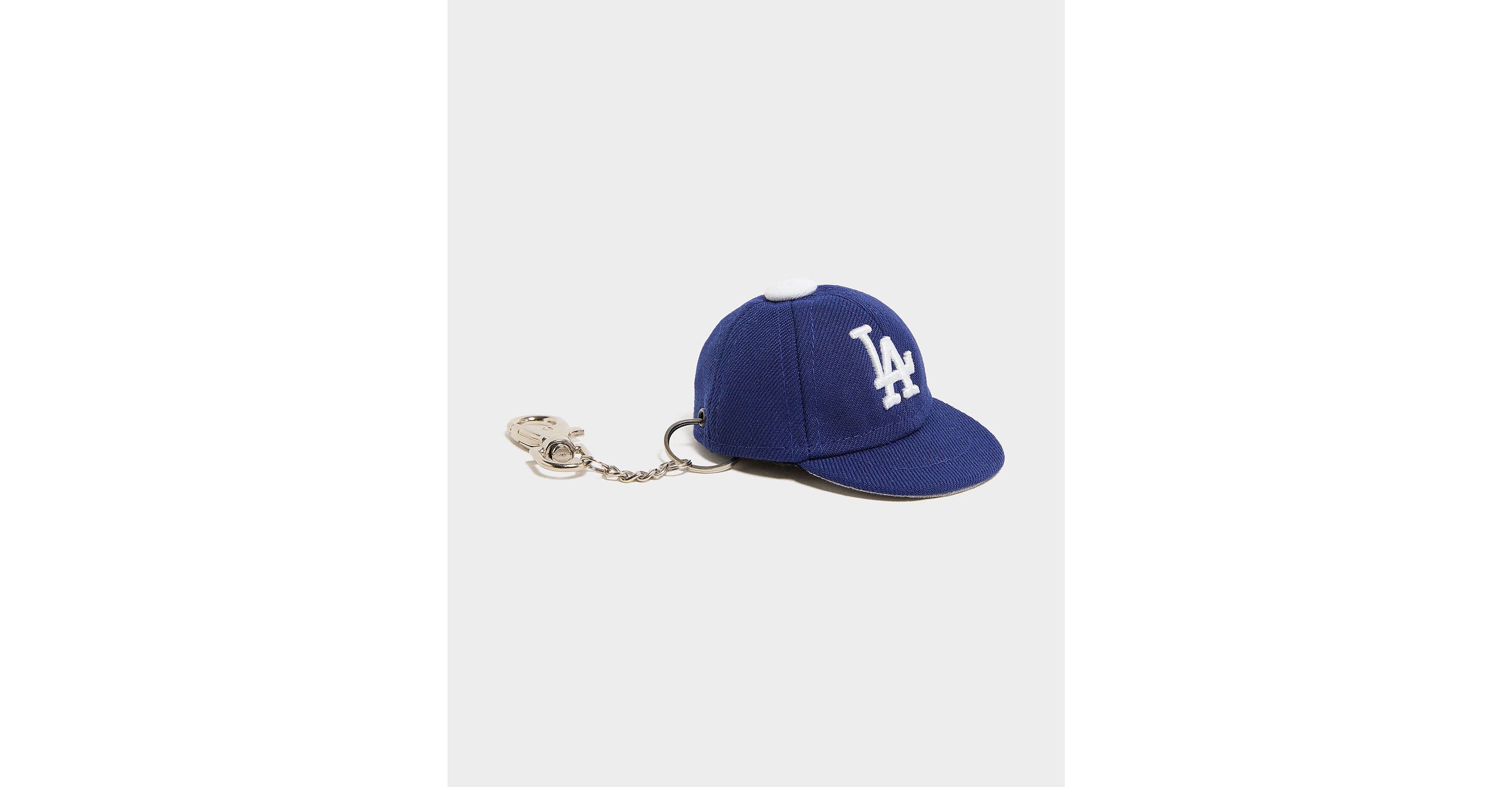 NEW ERA Nyckelring 'Mini Cap LA Dodgers' mörkblå / silver herr – bild 2