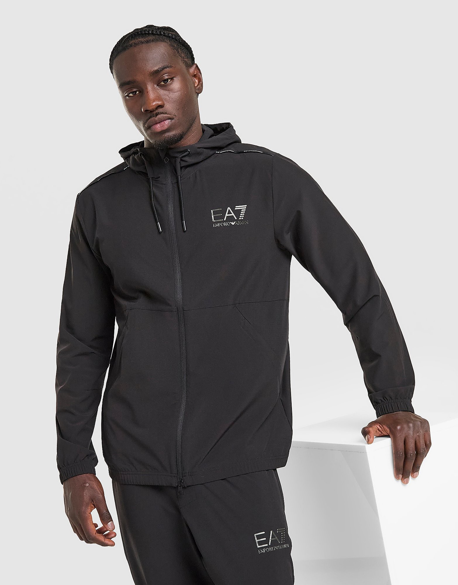 Ventus Full Zip Hoodie - Herren, Schwarz - male - Size: XXL