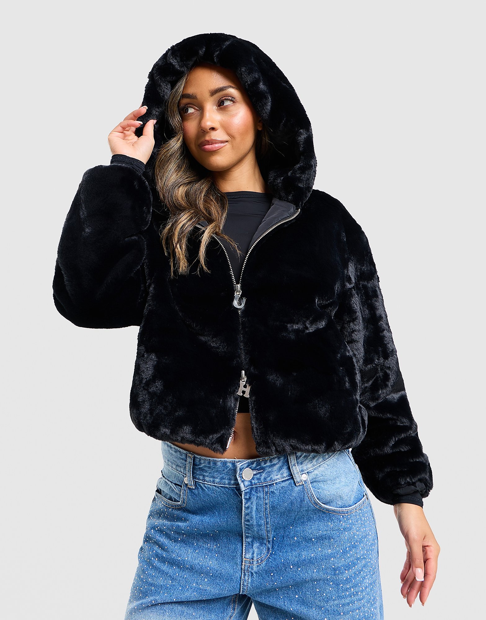 Unlike Humans Beau Jacket - Zwart- Dames, Zwart