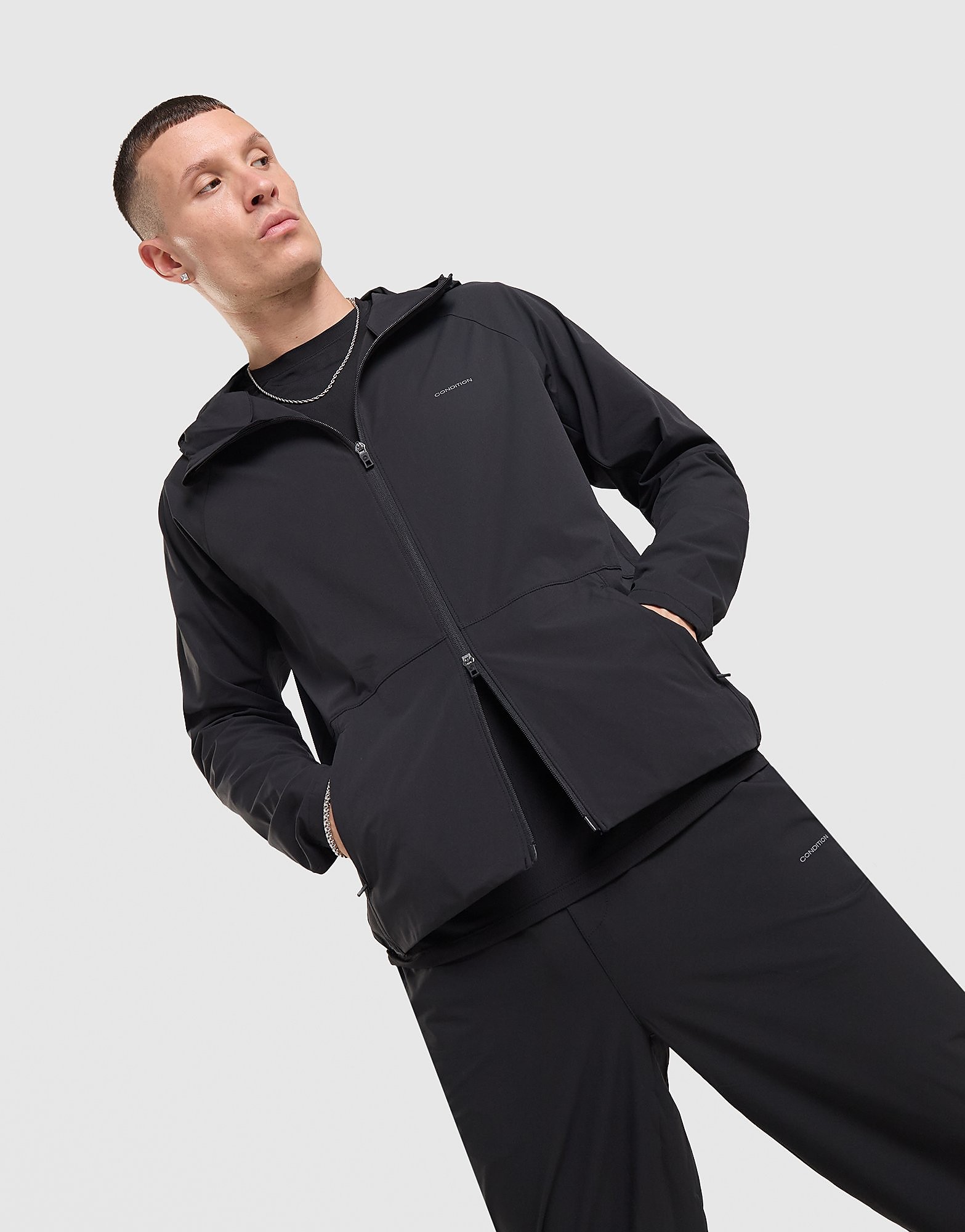 Condition Core Windrunner Jacket - Zwart- Heren, Zwart
