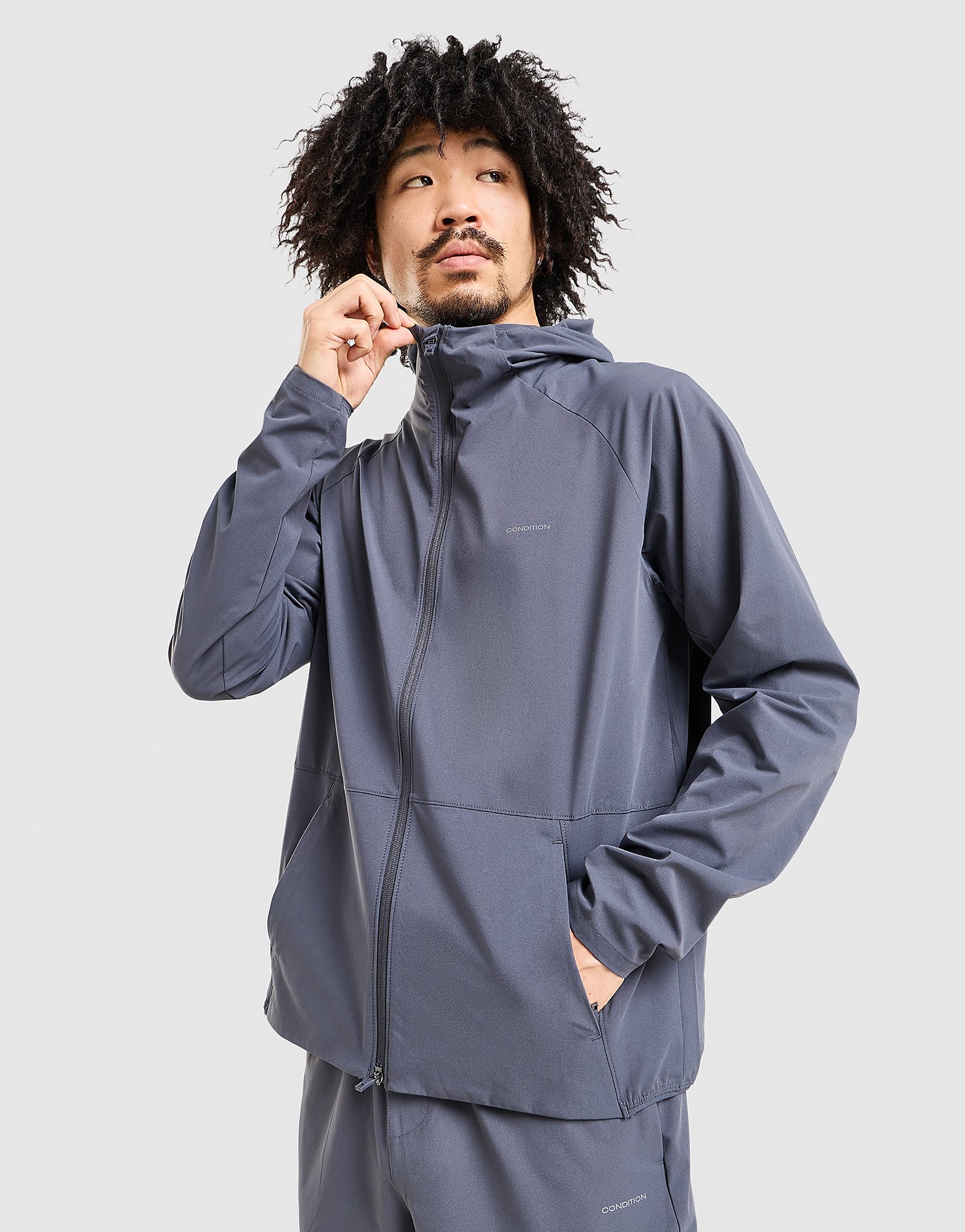Condition Core Windbreaker Jacket - Blauw- Heren, Blauw