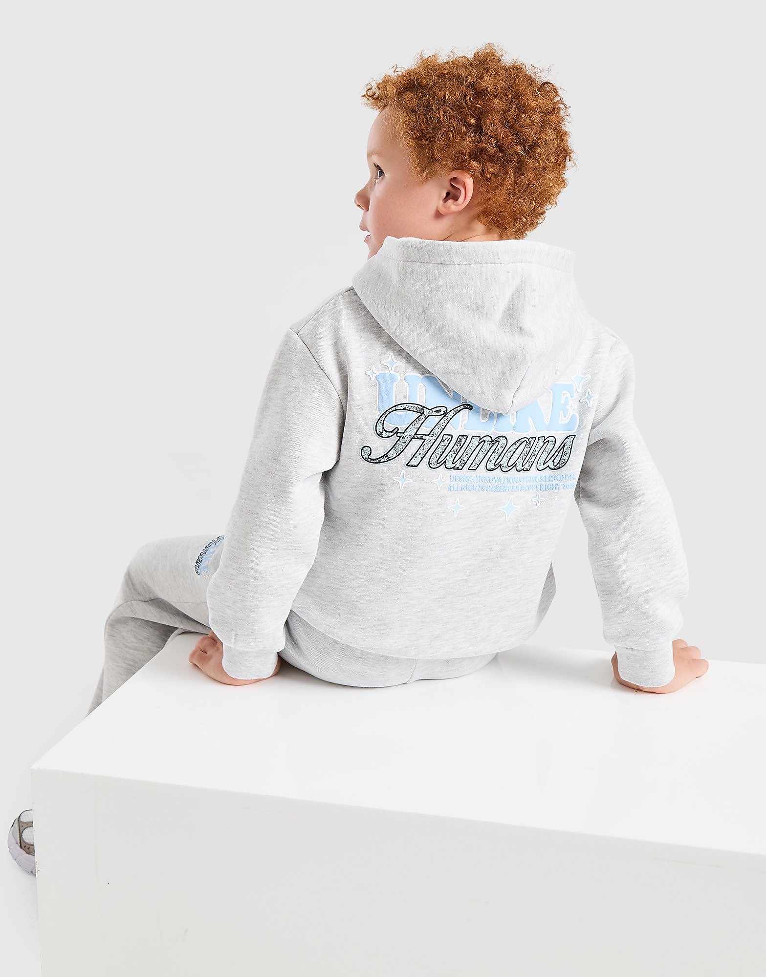 Unlike Humans Service Hoodie Tracksuit Children - Grijs - Kind, Grijs 3-4Y