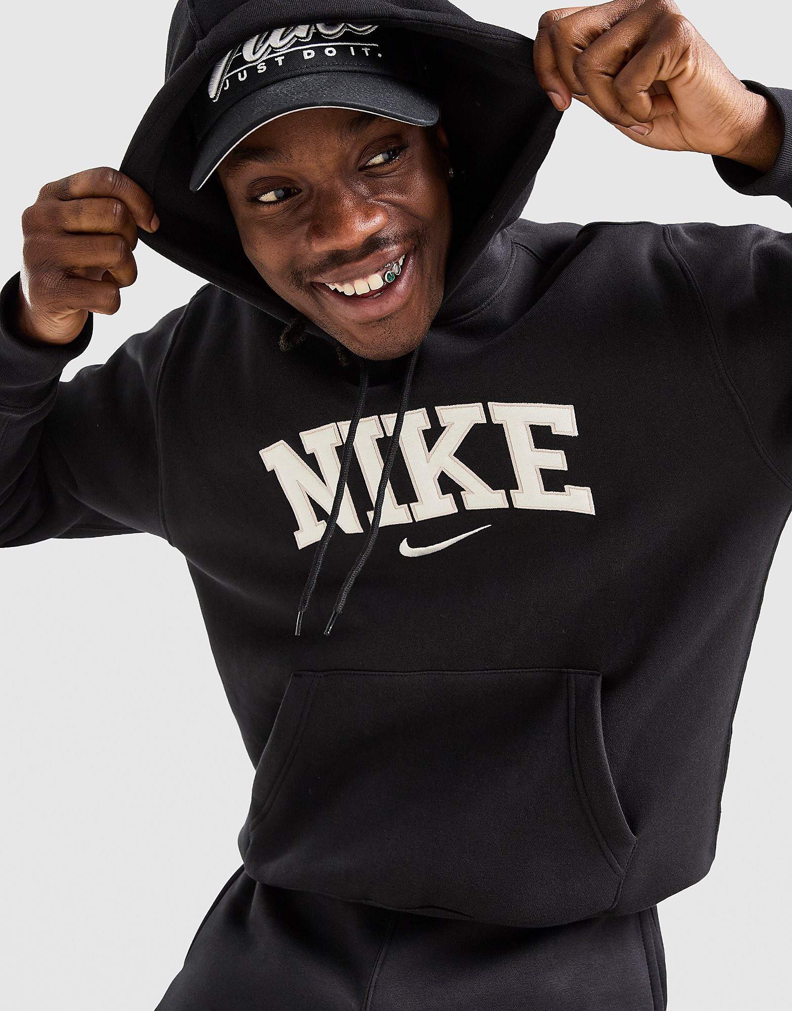 Nike Varsity Overhead Hoodie - Zwart- Heren, Zwart