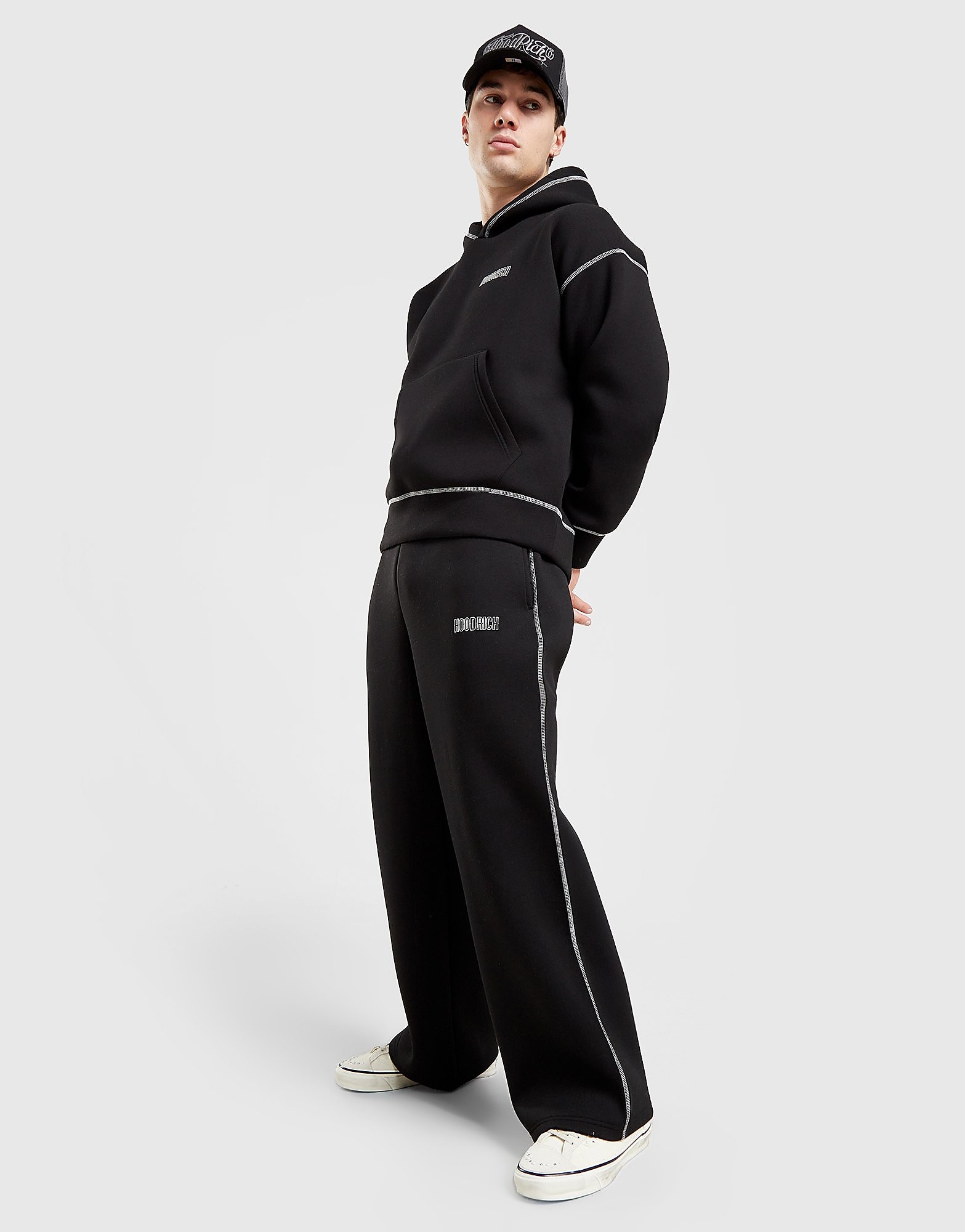 Hoodrich Contrast Joggers - Zwart- Heren, Zwart