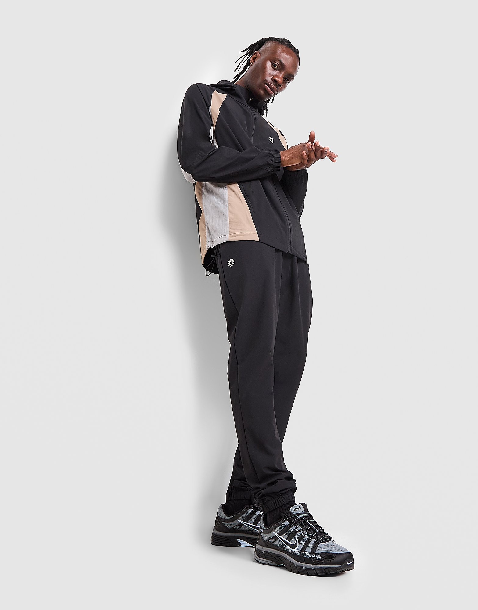 Canvas Athletic Core Track Pants - Zwart- Heren, Zwart