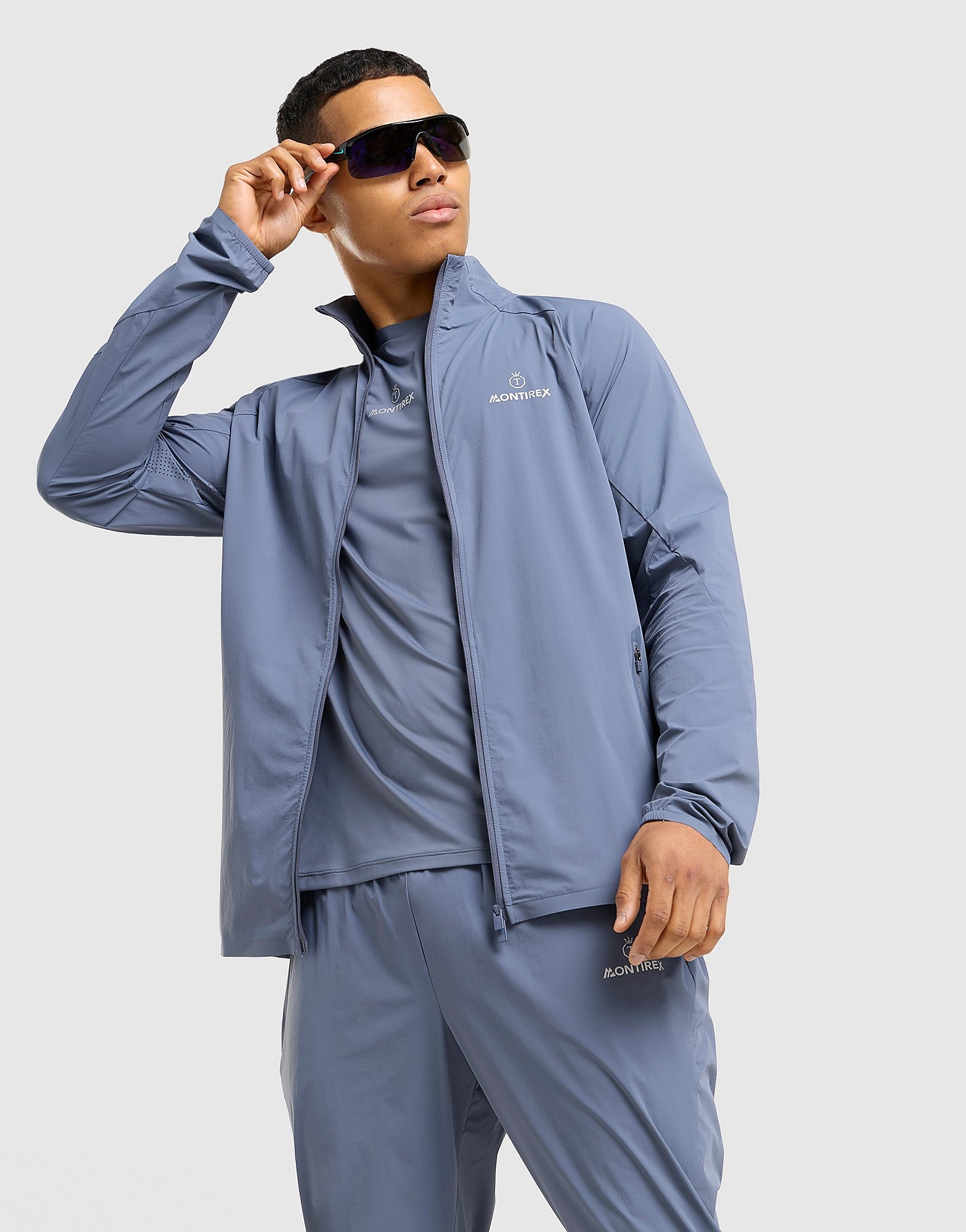 MONTIREX Topuria Woven Jacket - Grijs- Heren, Grijs XS