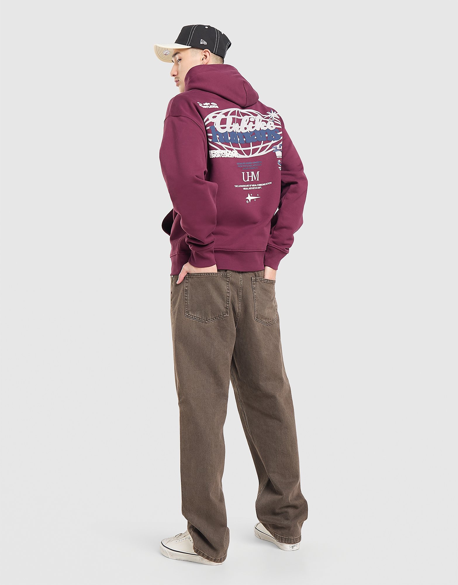 Unlike Humans Concepts Hoodie Rood- Heren Rood