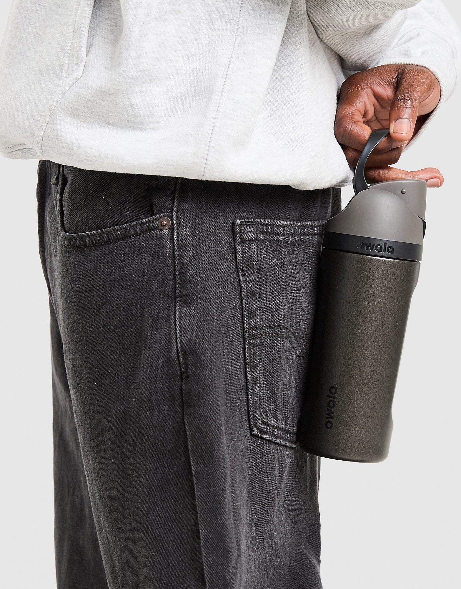 Owala FreeSip 0.47L Water Bottle - Grijs- Dames, Grijs