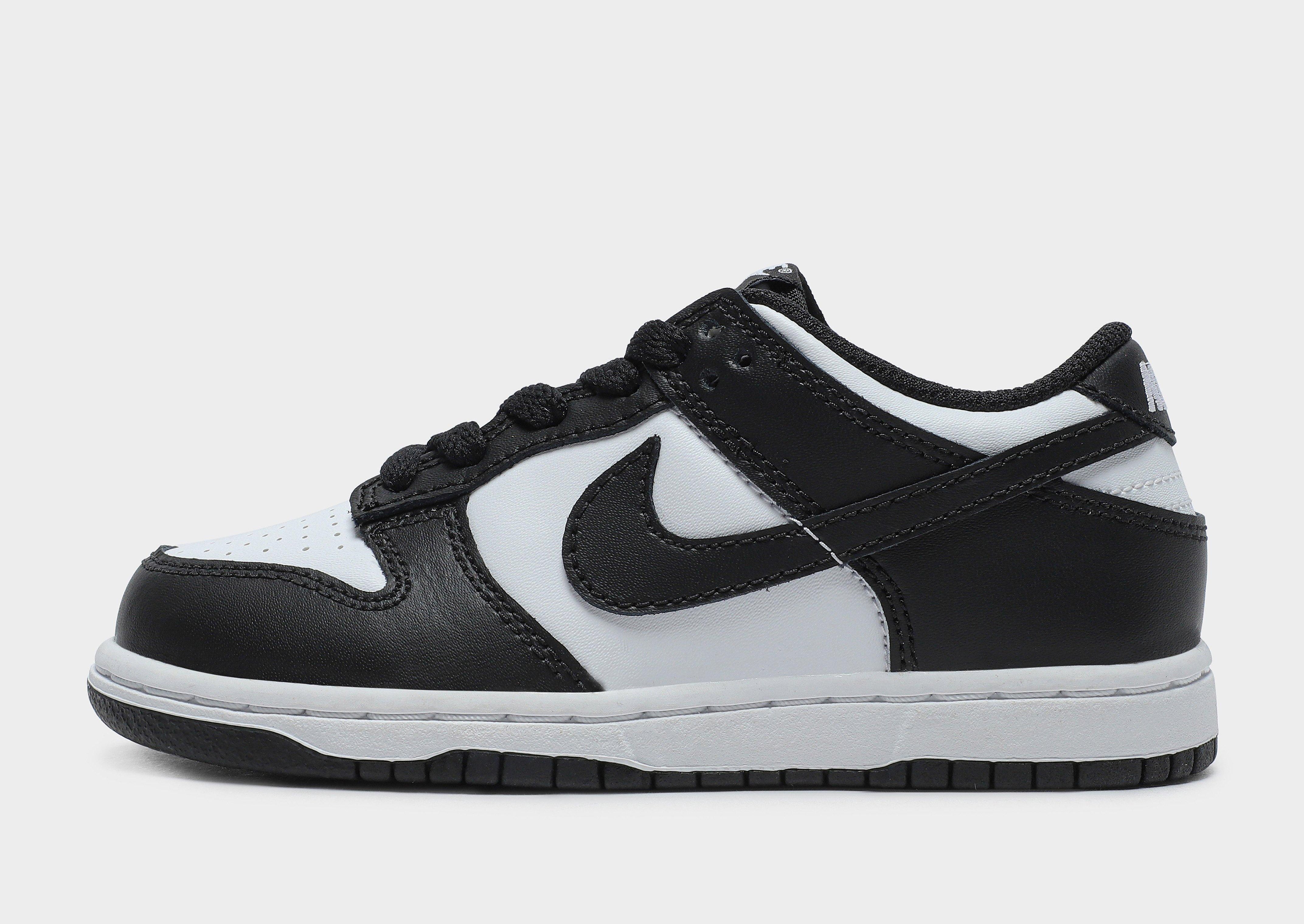 Nike Dunk Low kindersneaker wit