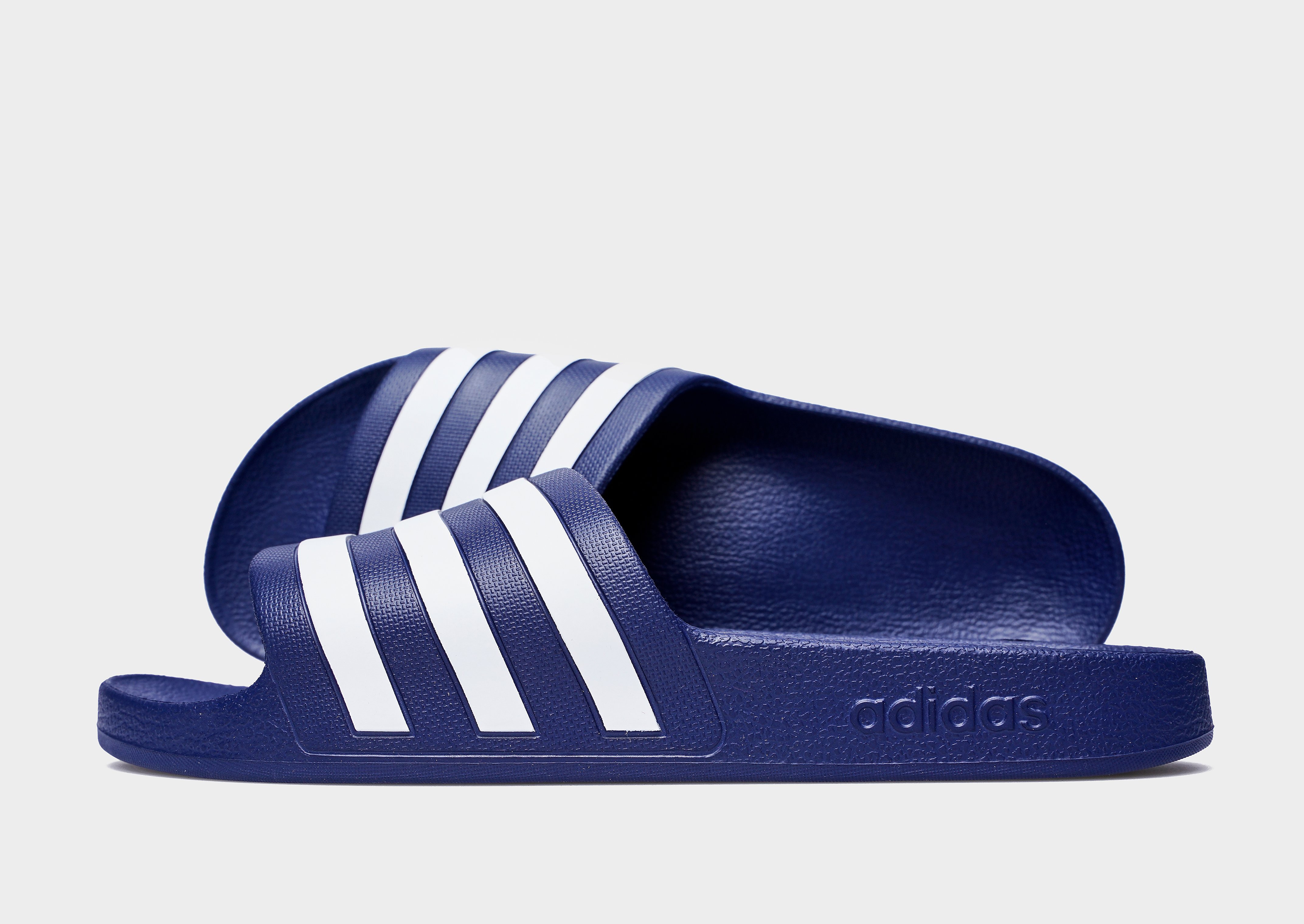 Adidas Unisex Blu Ciabatte Adilette Aqua - Immagine 5