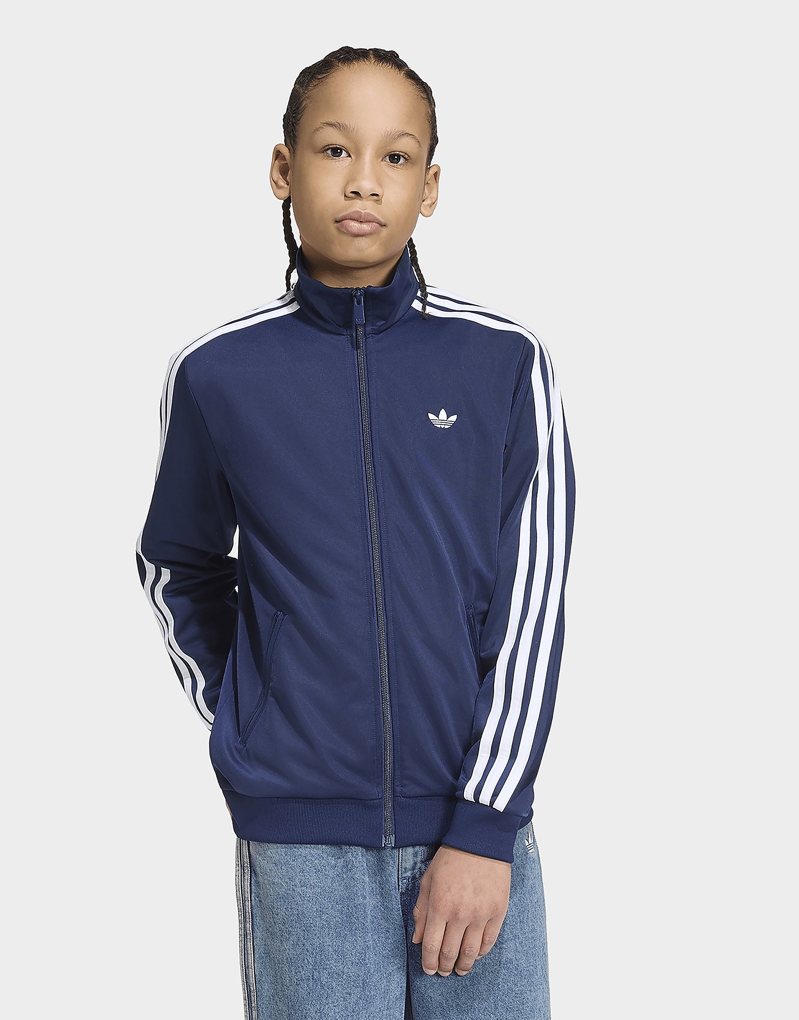 Adidas Giacca Da Allenamento Firebird Loose - Blu, Blu