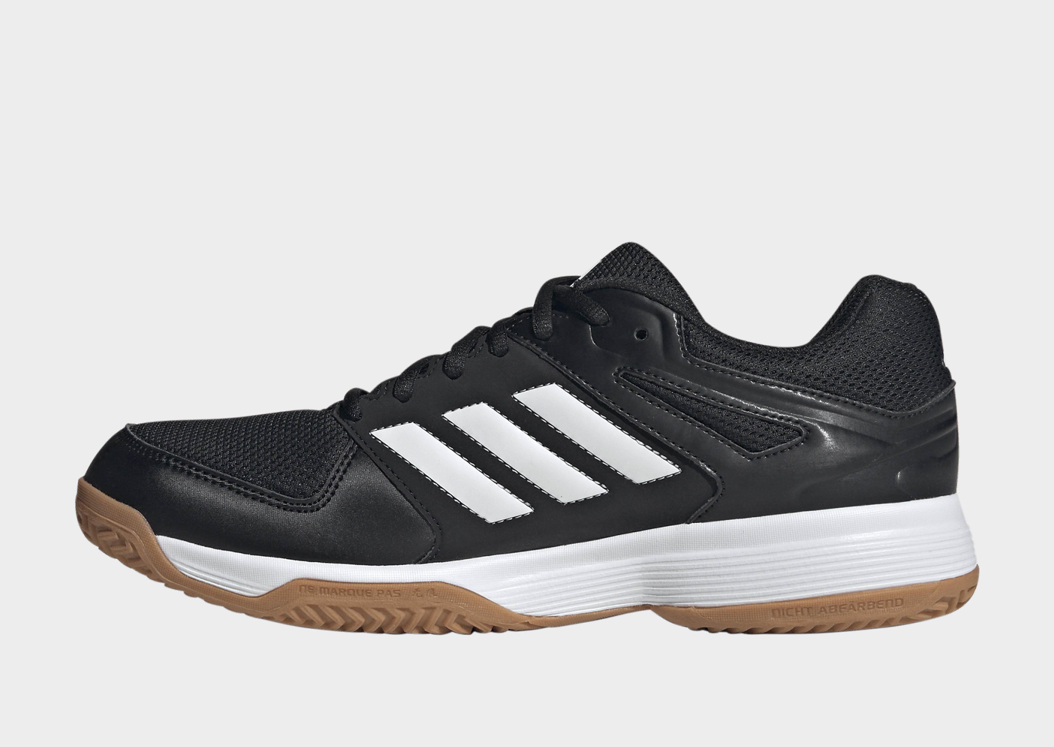 Mens Adidas Scarpe Speedcourt Indoor - Nero, Nero