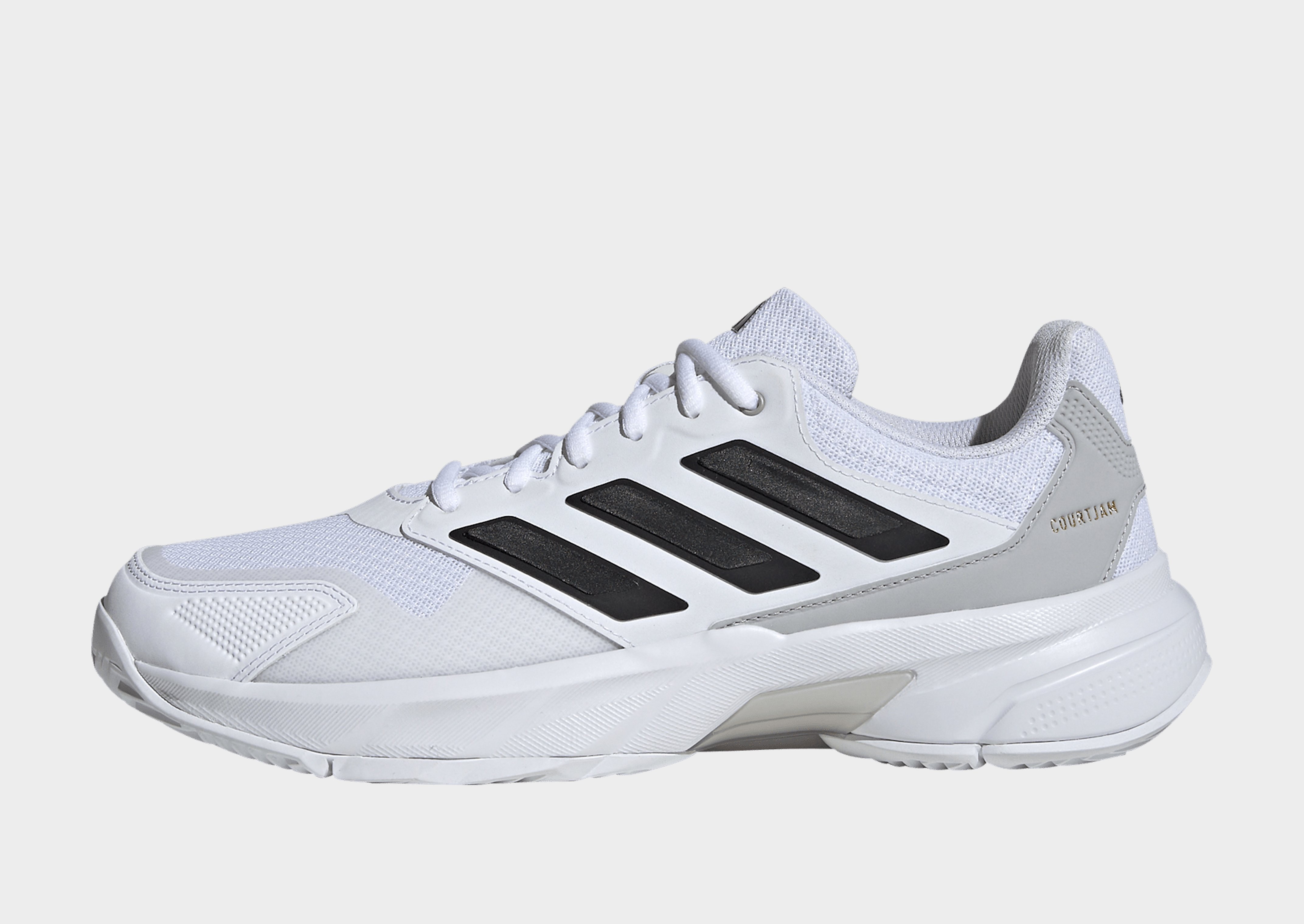 Mens Adidas Scarpe Da Tennis Courtjam Control 3 - Bianco, Bianco