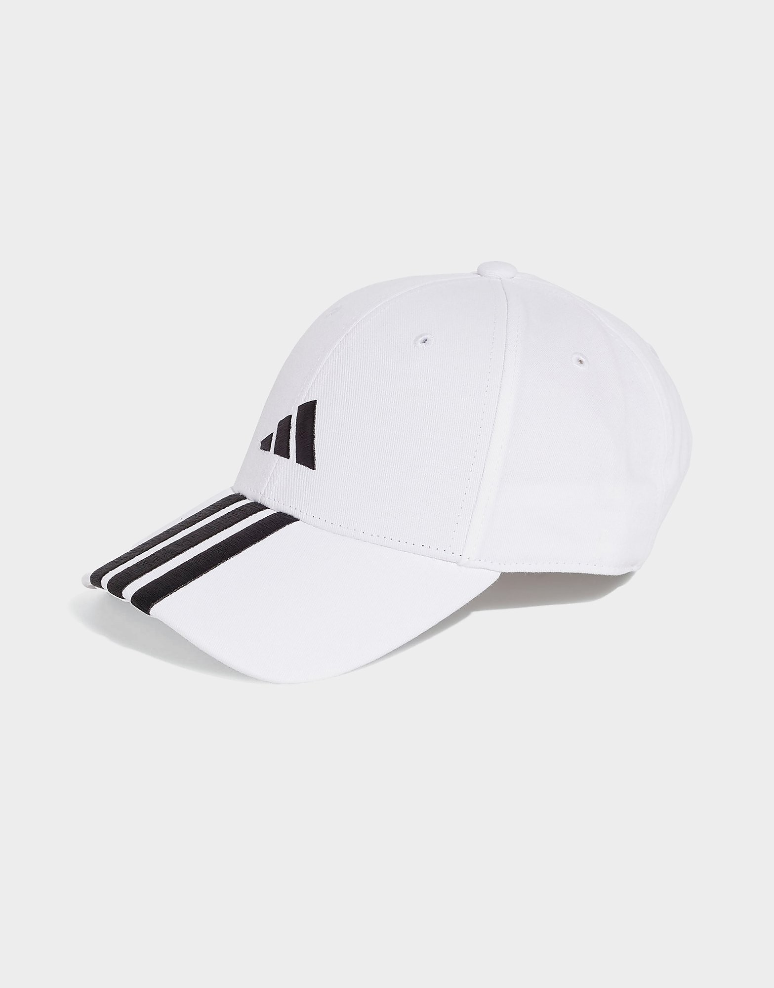 Adidas Bianco Cappellino Da Baseball 3-Stripes New Logo Taglia Uomo (M/L), JD Sports