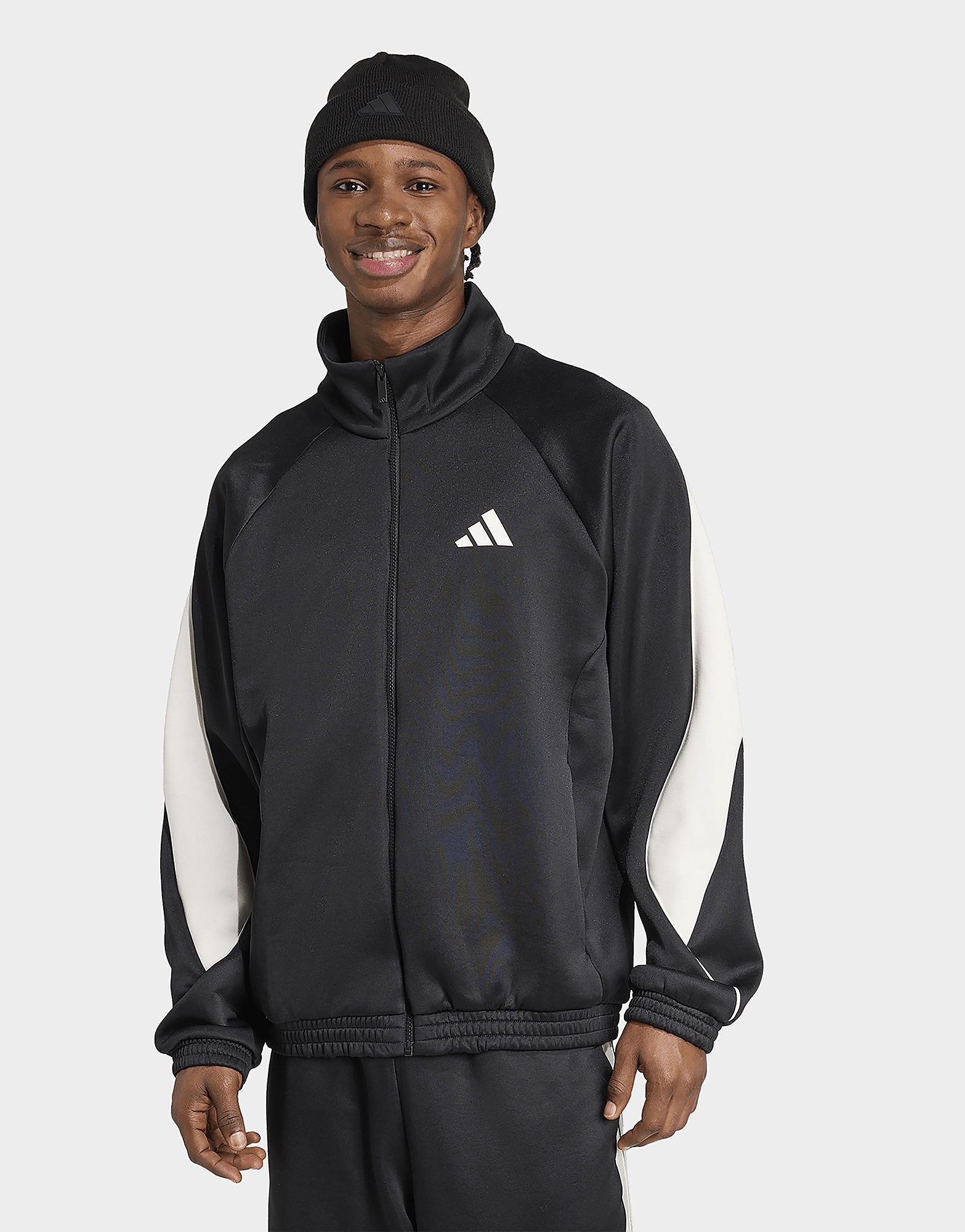 Mens Adidas Giacca Da Allenamento Stadium - Nero, Nero