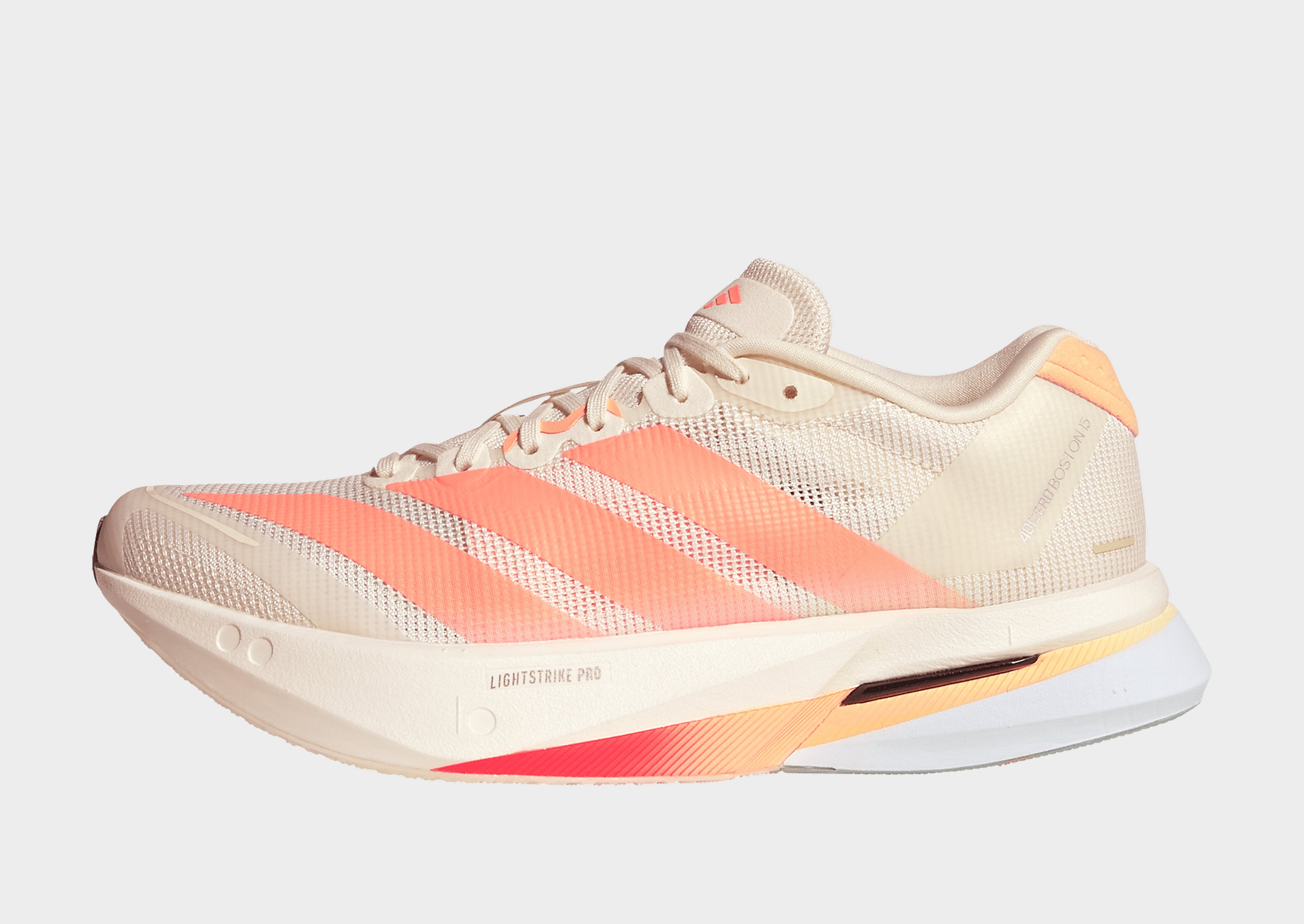 Womens Adidas Adizero Boston 13 Donna - Bianco, Bianco
