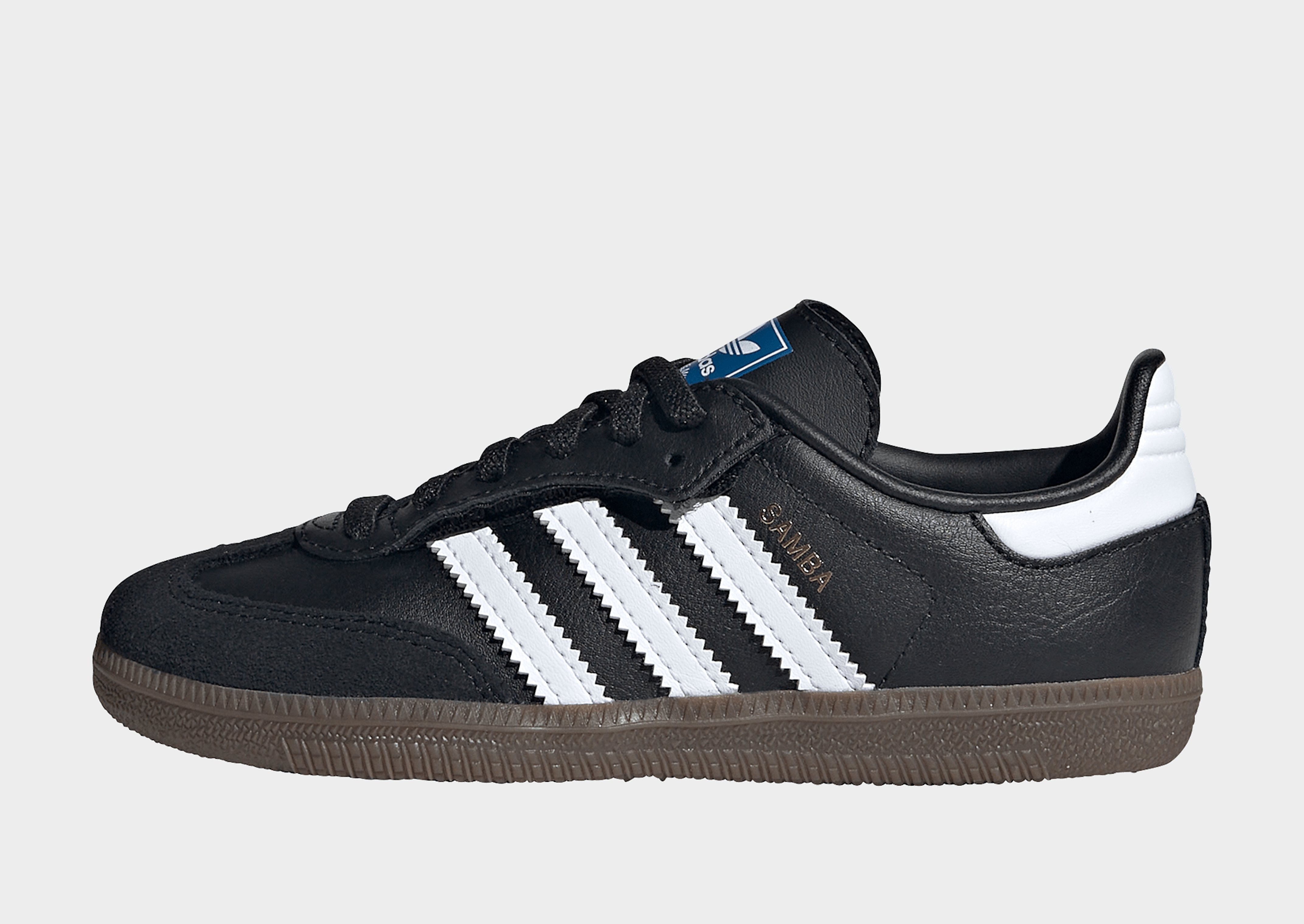 Adidas Scarpe Samba Og Comfort Closure Elastic Lace Bambini - Nero, Nero