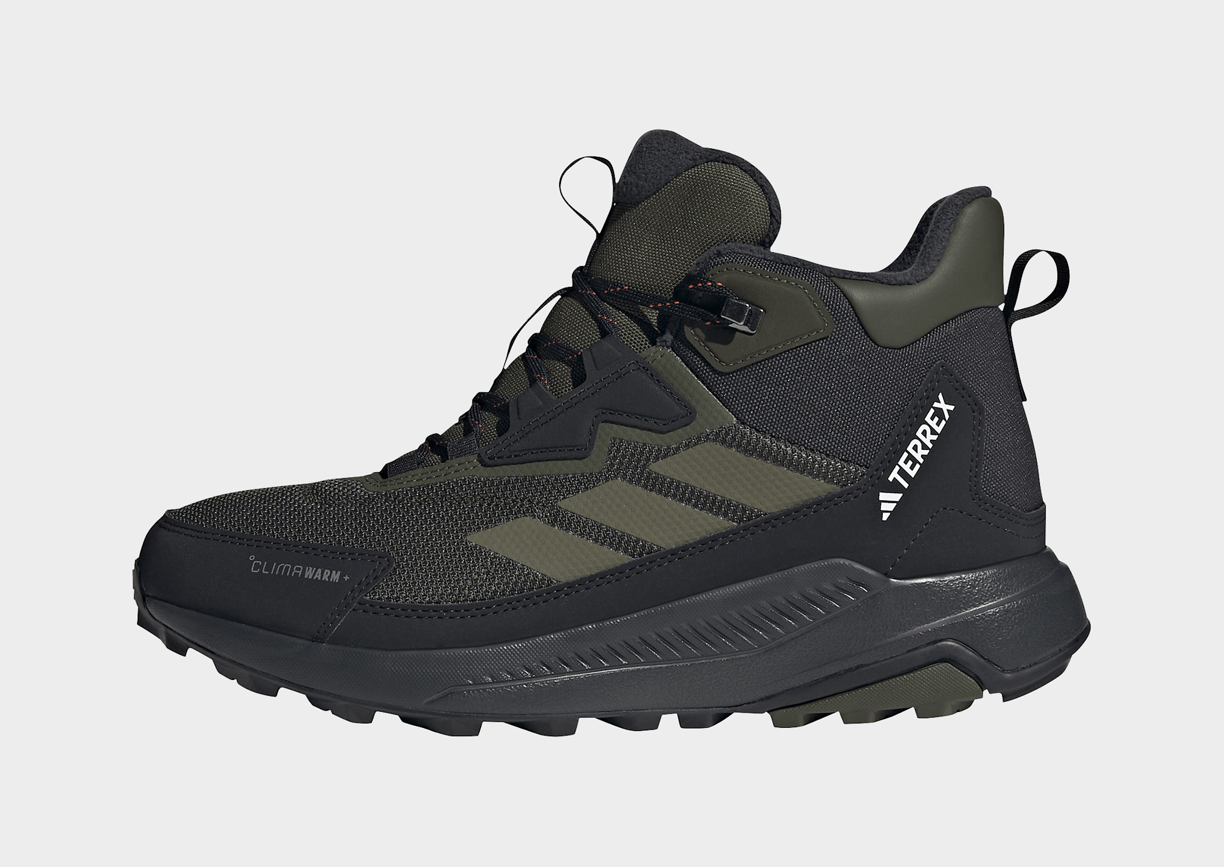 Mens Adidas Scarpe Da Hiking Terrex Anylander Climawarm+ - Verde, Verde