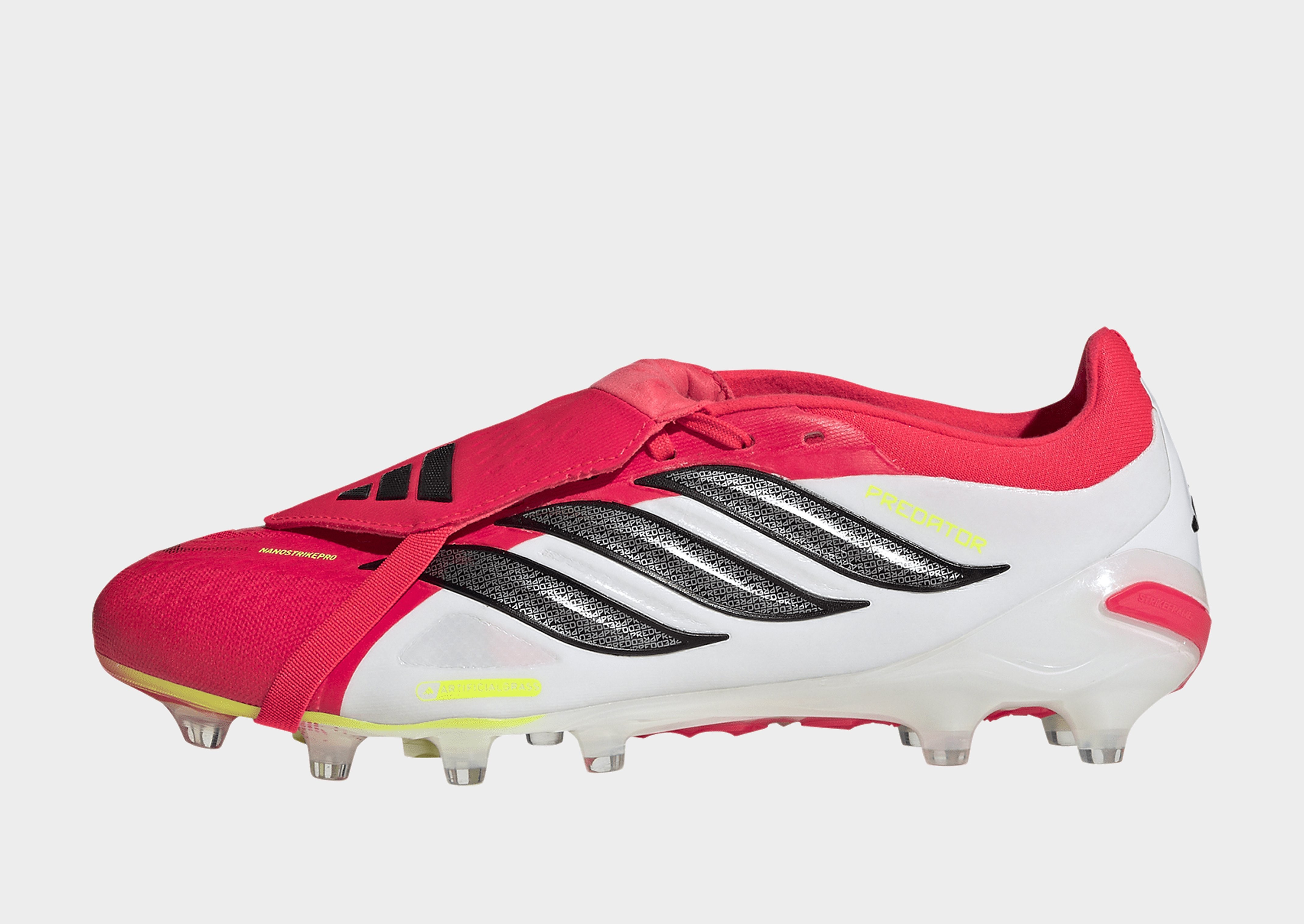 Womens Adidas Scarpe Da Calcio Predator Pro Fold-Over Tongue Artificial Ground - Rosso, Rosso