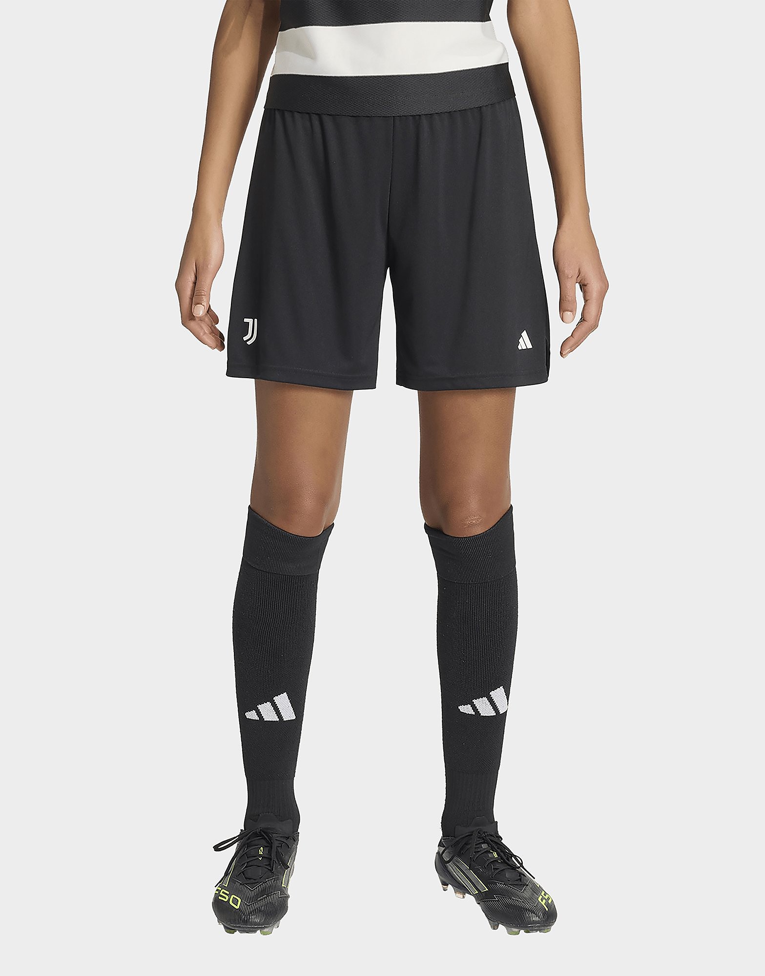 Adidas Womens SHORT SGURA AUTHENTIC - Nero, nero