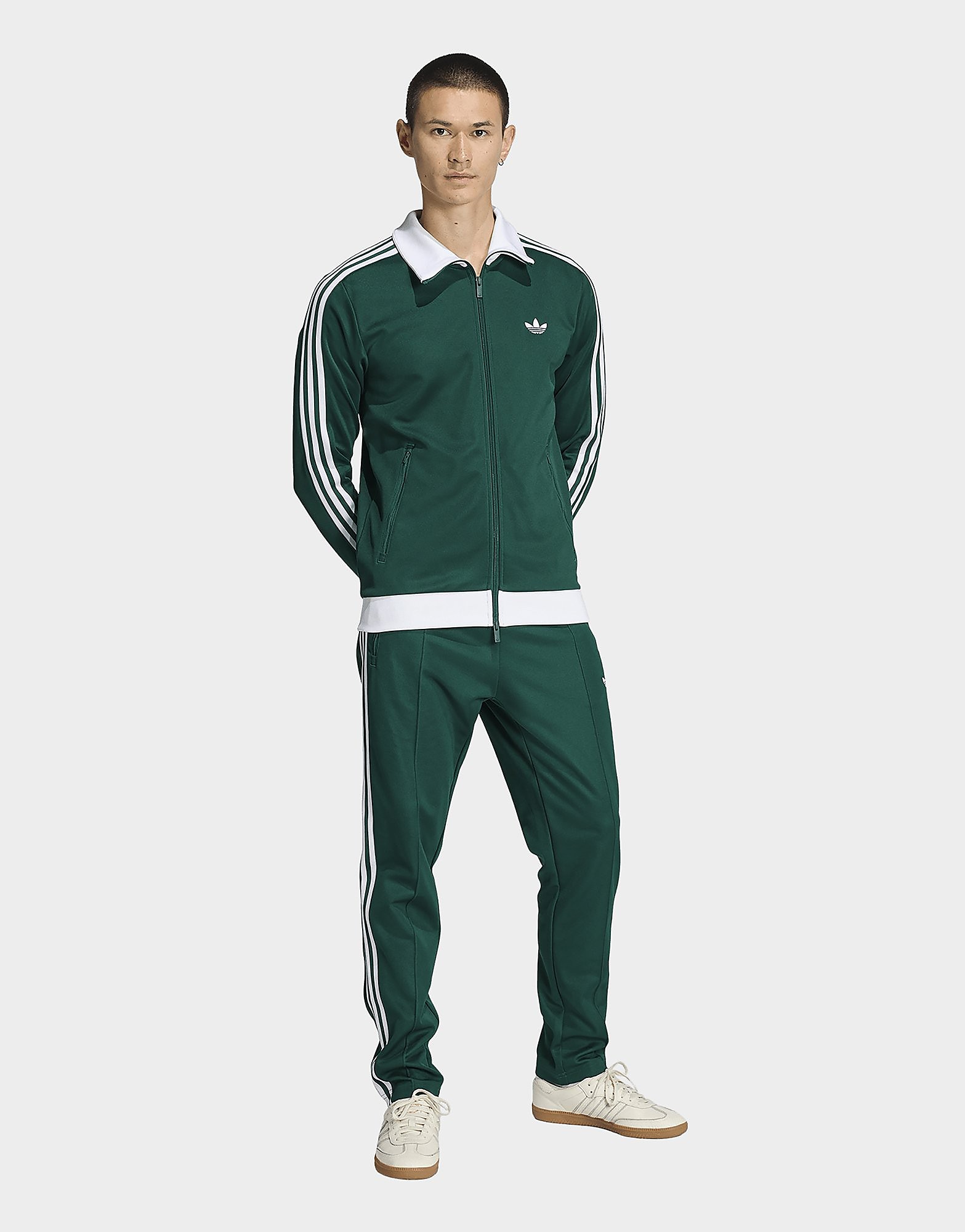 Mens Adidas Pantaloni Da Allenamento Classic - Verde, Verde