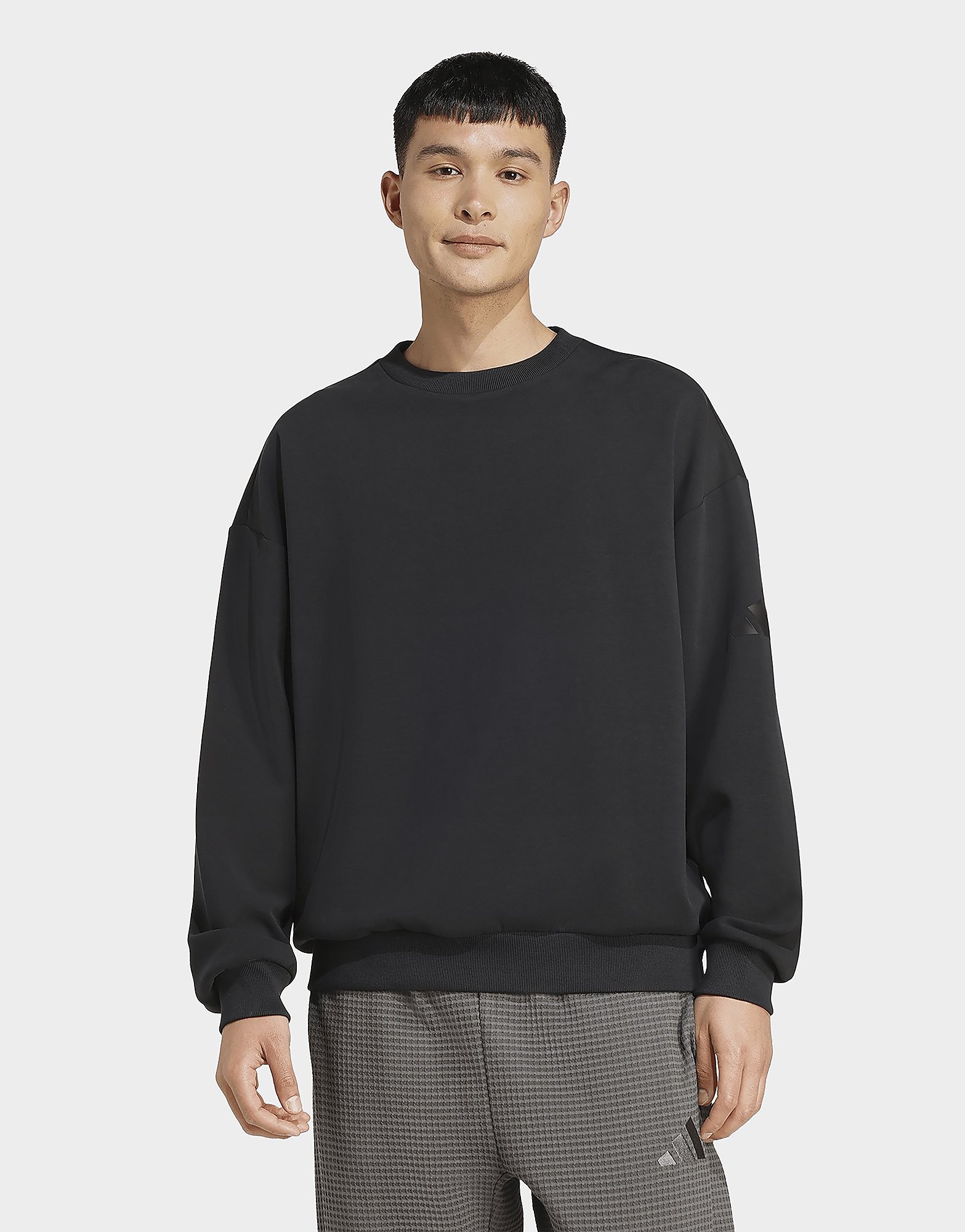 Adidas Uomo Nero Mens Felpa Soft Lux Taglia XL, JD Sports