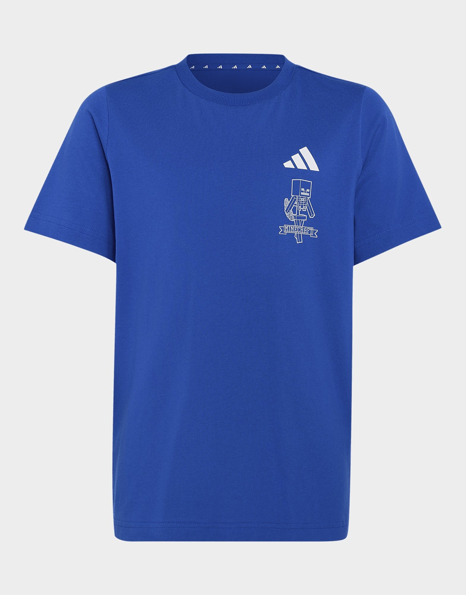Adidas Bleu T-Shirt Bambino Minecraft - Immagine 2