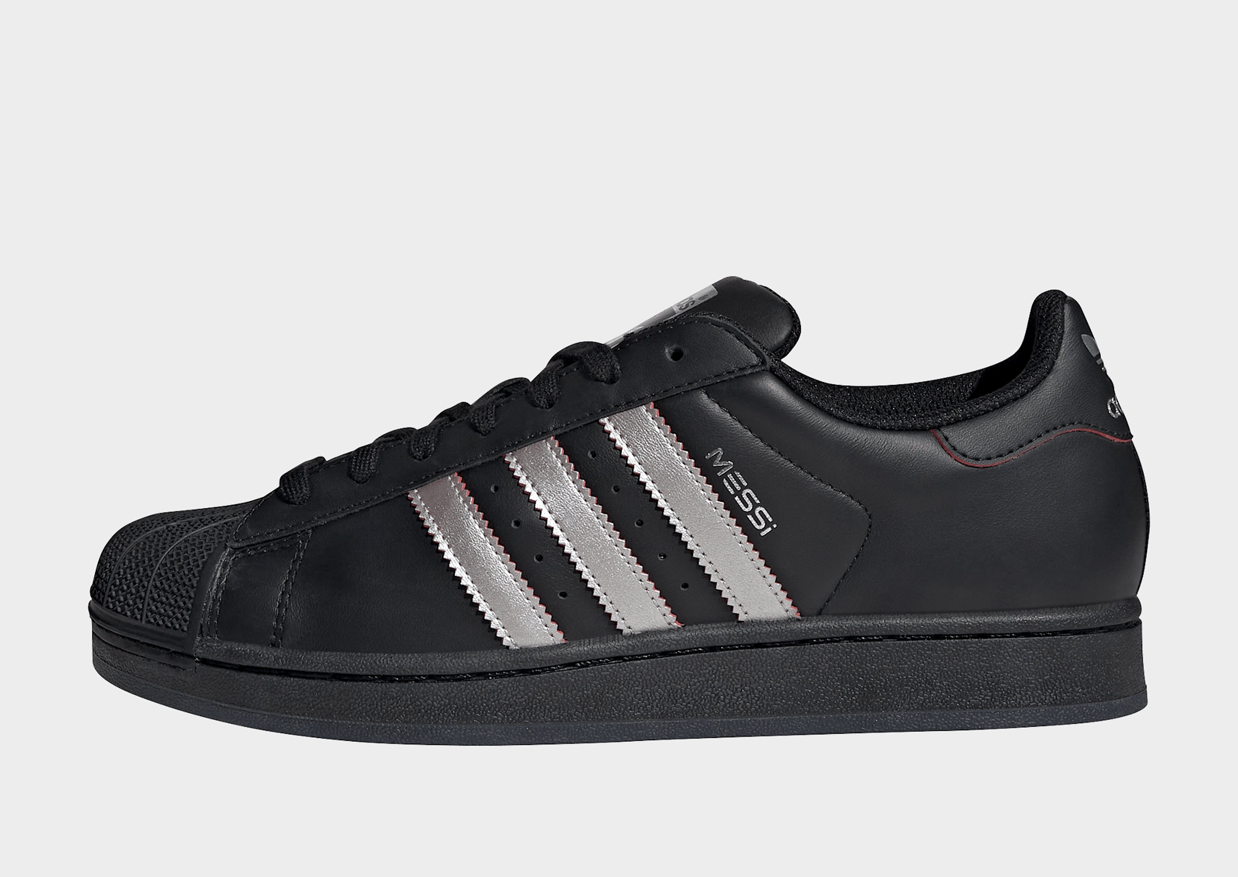 Adidas Unisex Noir Baskets Superstar Messi - Immagine 2