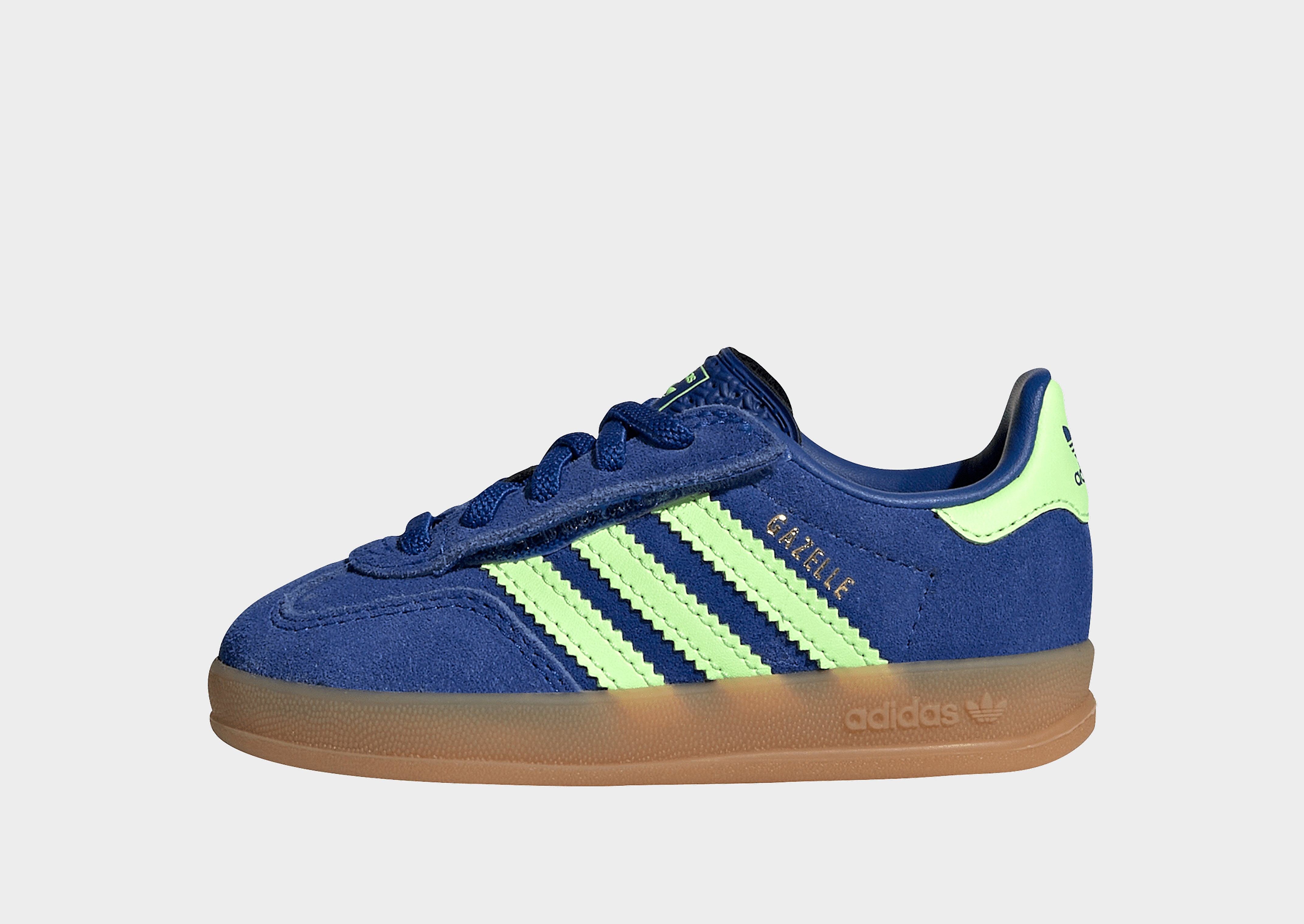 Adidas Scarpe Gazelle Indoor Comfort Closure Elastic Lace - Blu, Blu