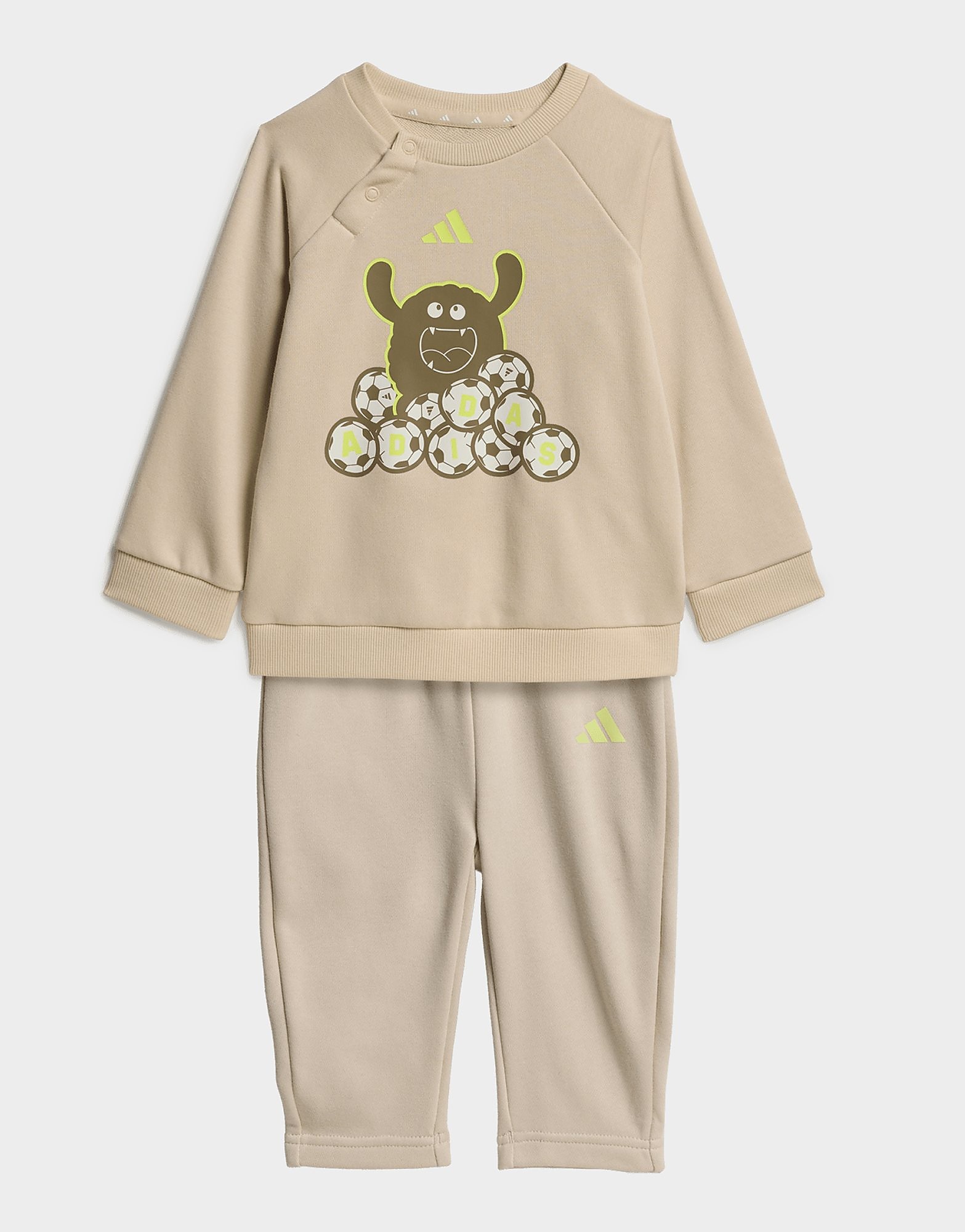 Adidas Bambino Beige Set Jogger Tiro_nster Taglia 9-12M, JD Sports