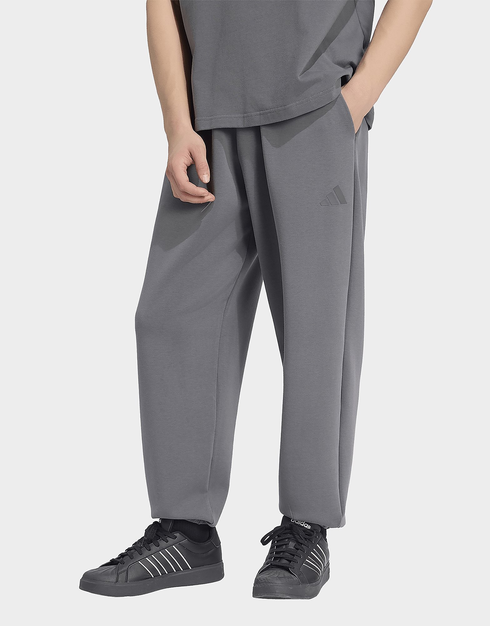Adidas Uomo Grigio Mens Pantaloni Soft Lux Taglia XL, JD Sports