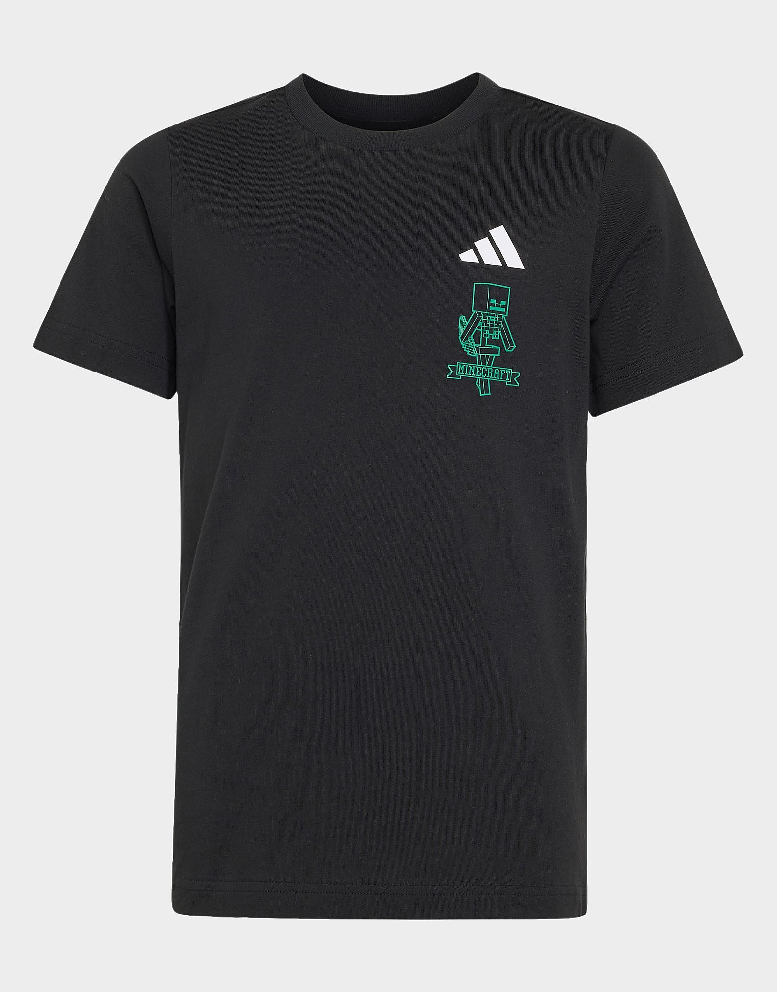 Adidas Bambino Nero T-Shirt Minecraft Taglia 15-16Y, JD Sports