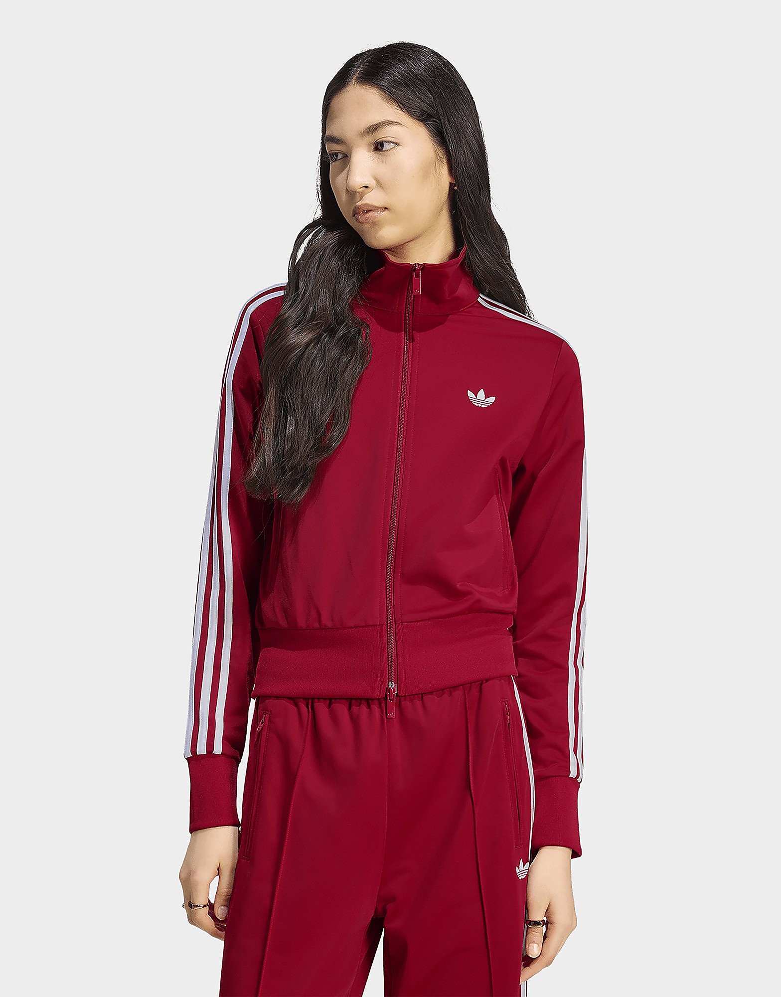 Womens Adidas Giacca Da Allenamento Iconica Firebird - Rosa, Rosa