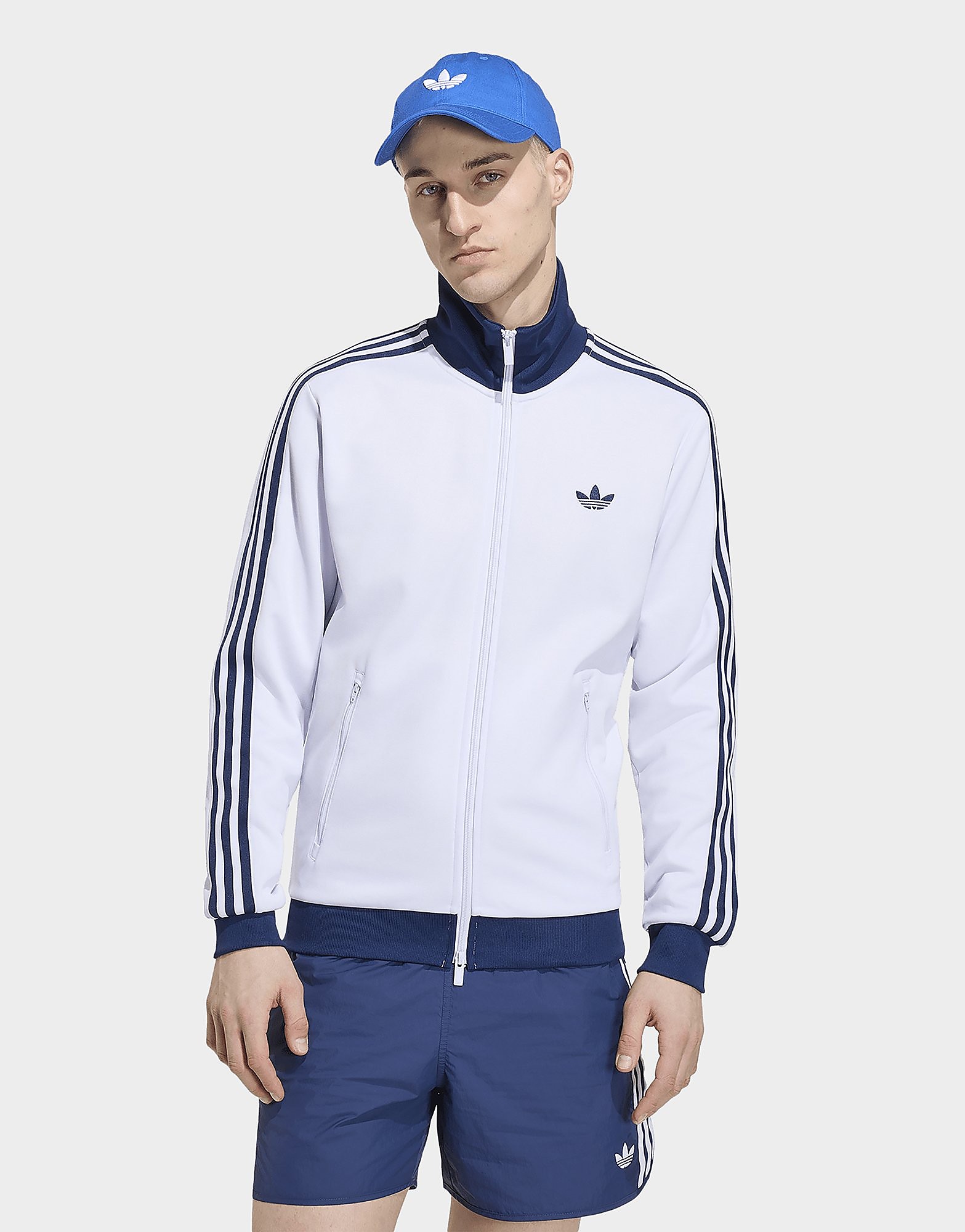 Adidas Mens Track Top Beckenbauer - Viola, viola