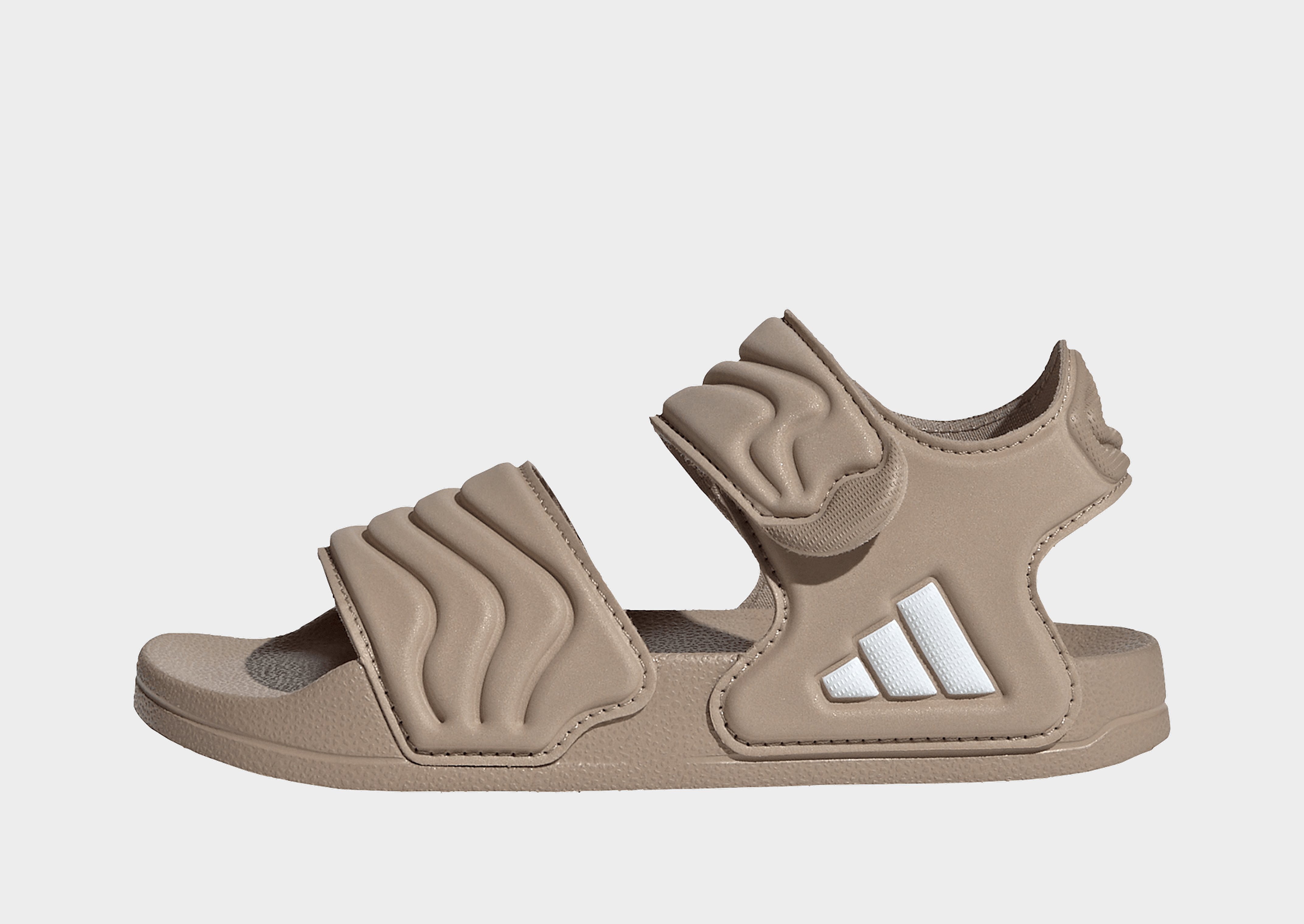 Adidas Unisex Bambino Marron Sandali Bambino Adilette 2 - Immagine 2