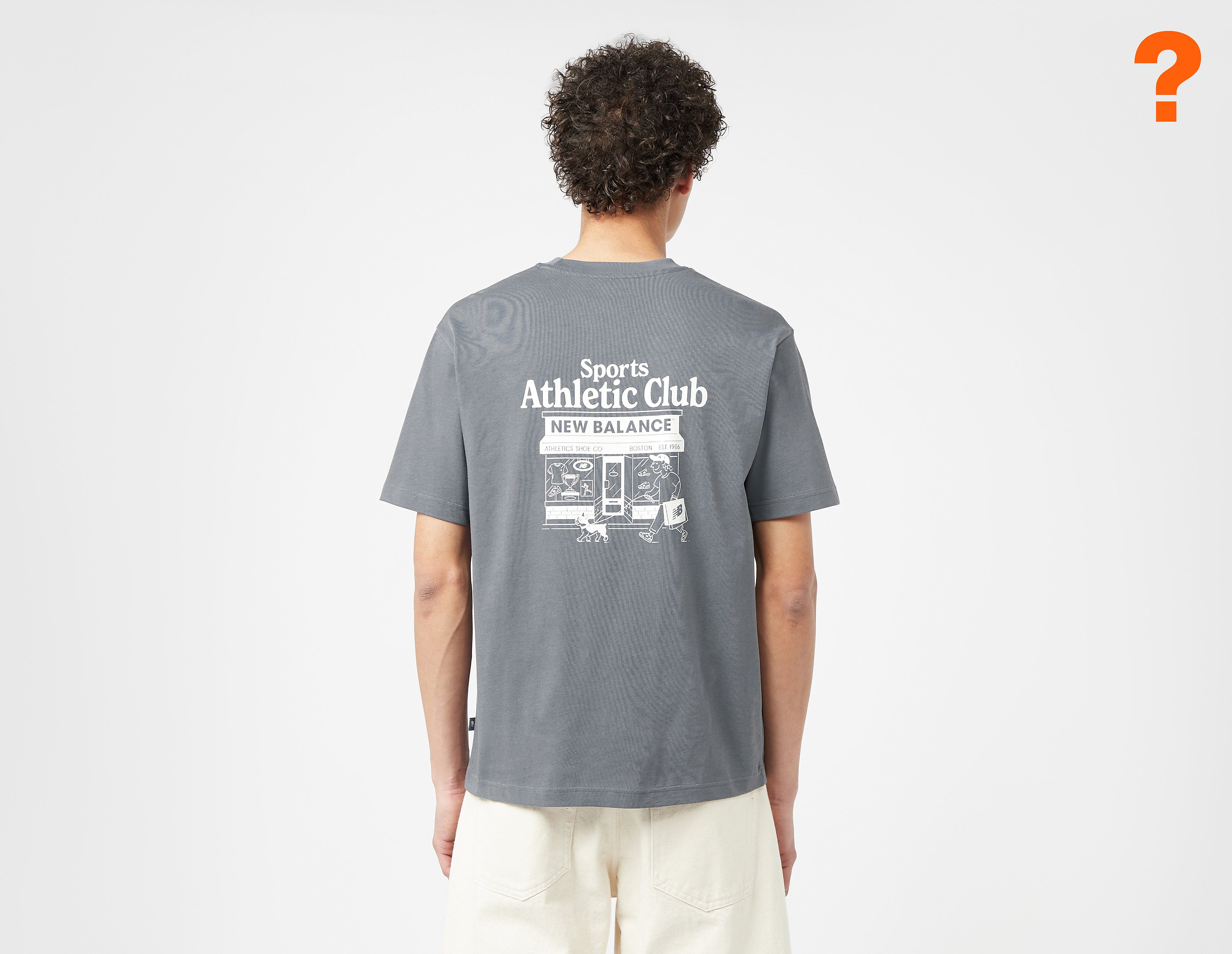 New Balance Athletics Club T-Shirt - size? exclusive, Grey