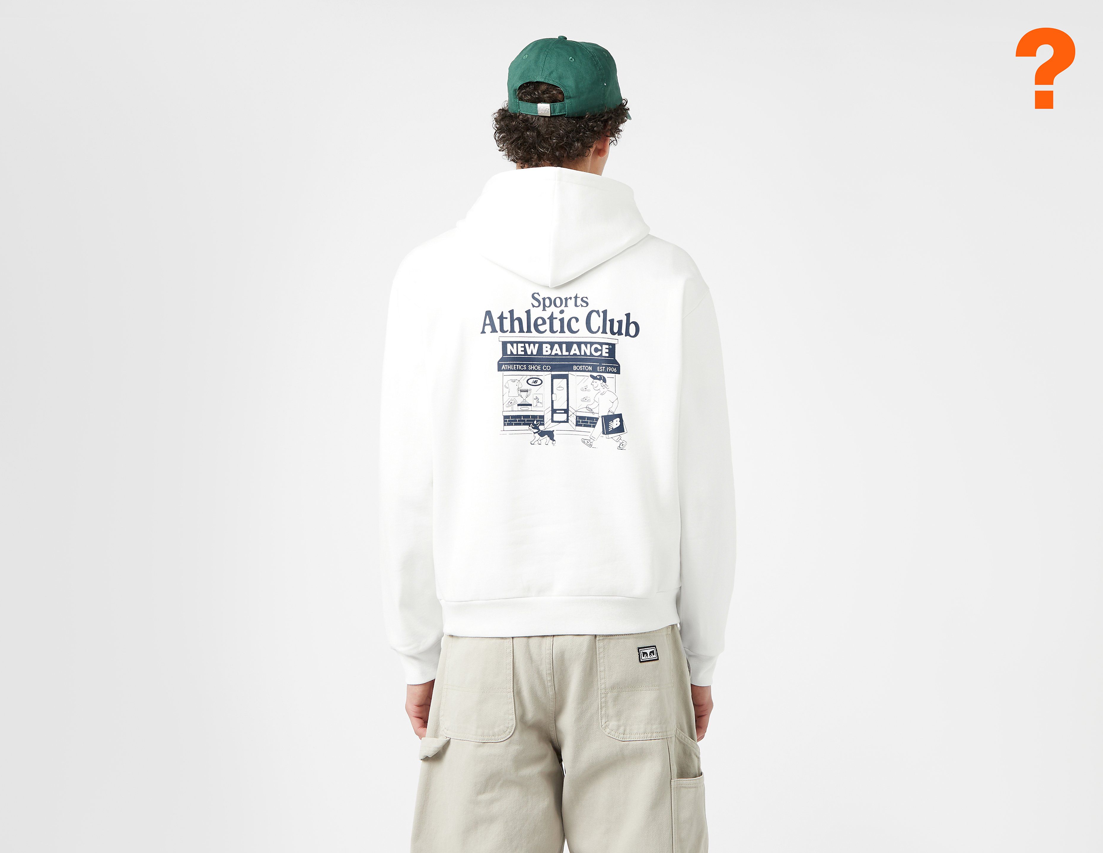 New Balance Athletic Club Hoodie - size? exclusive, White