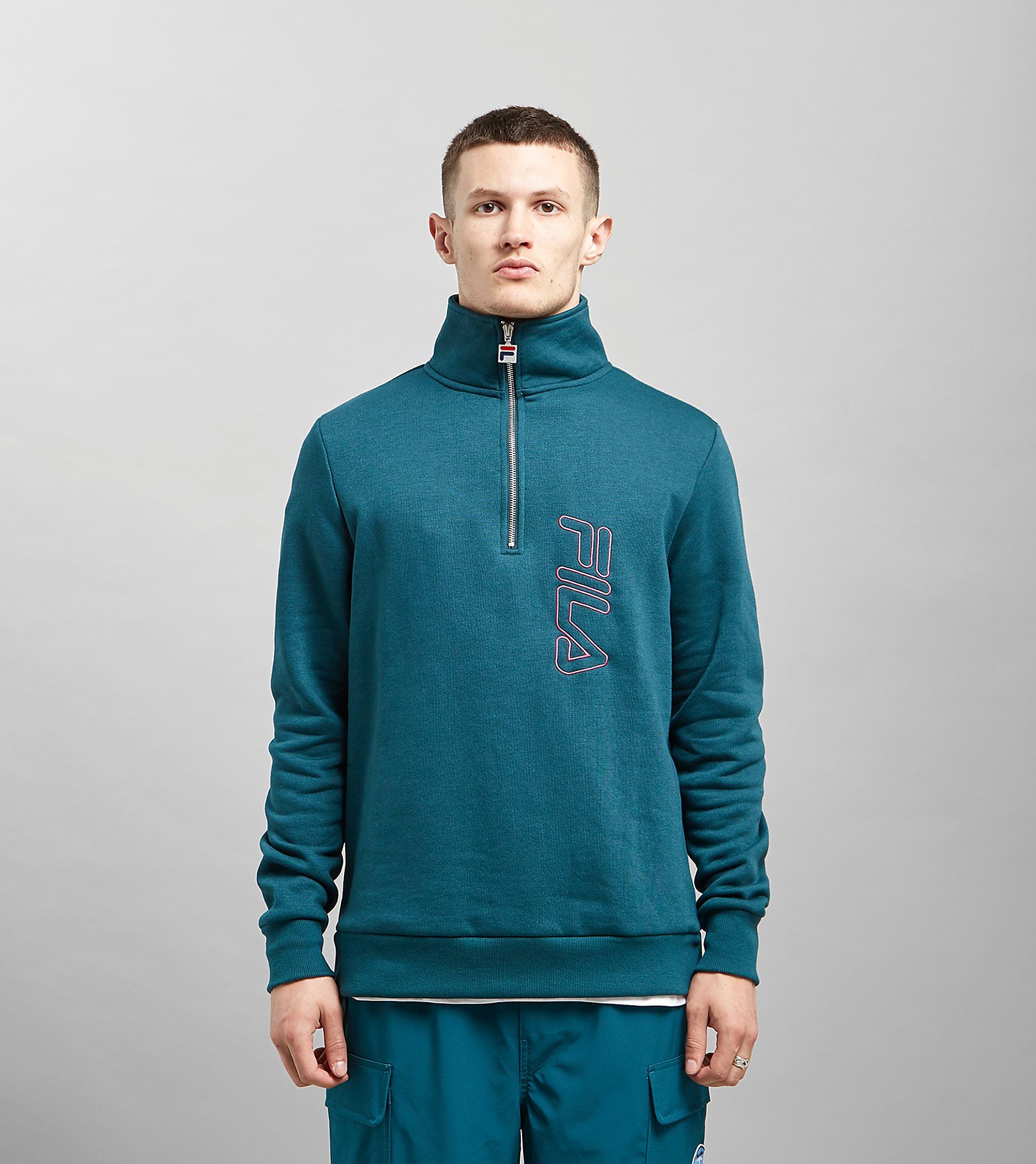 Fila Merano Half Zip Sweatshirt, blauw
