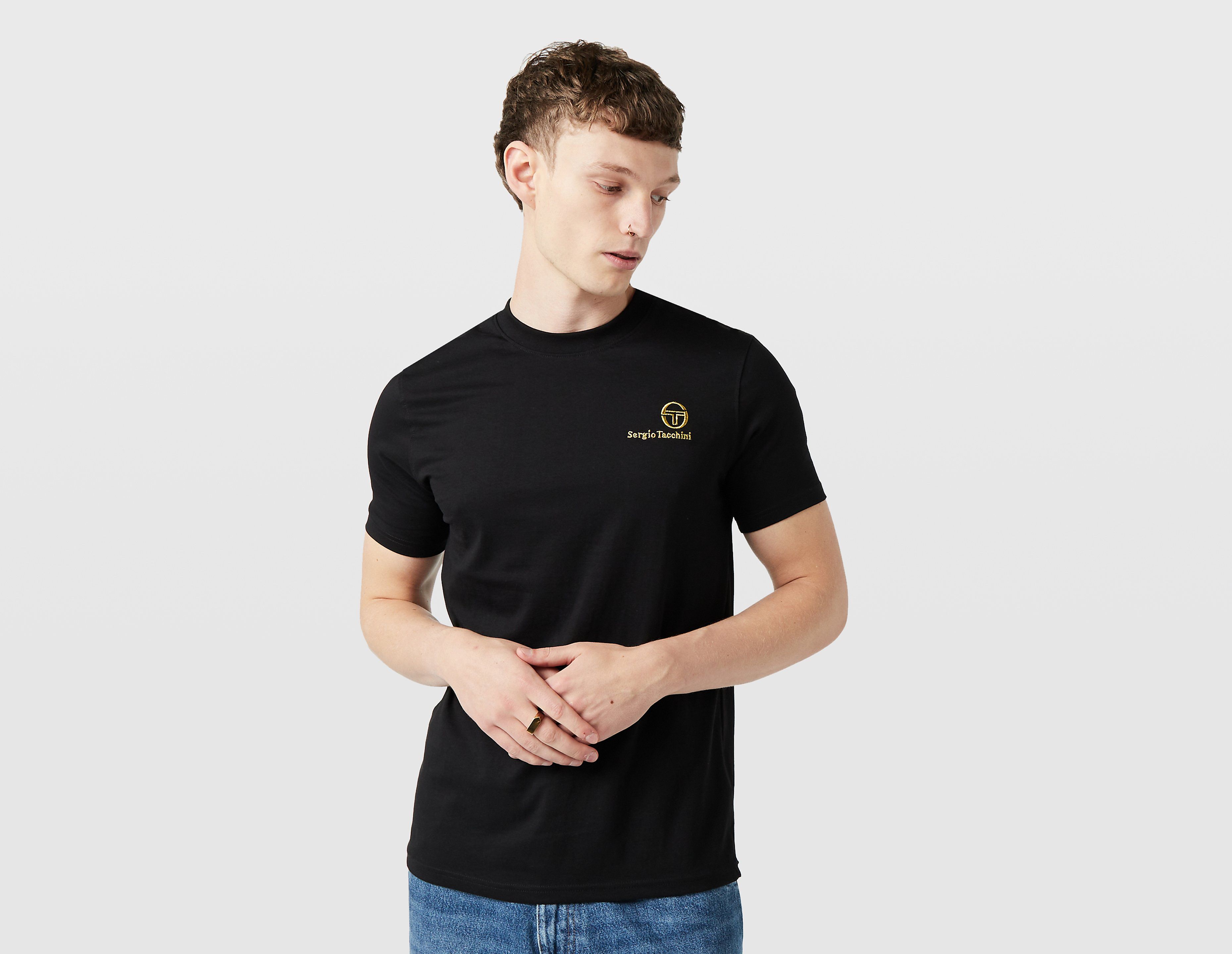 Sergio Tacchini Felton T-Shirt, zwart