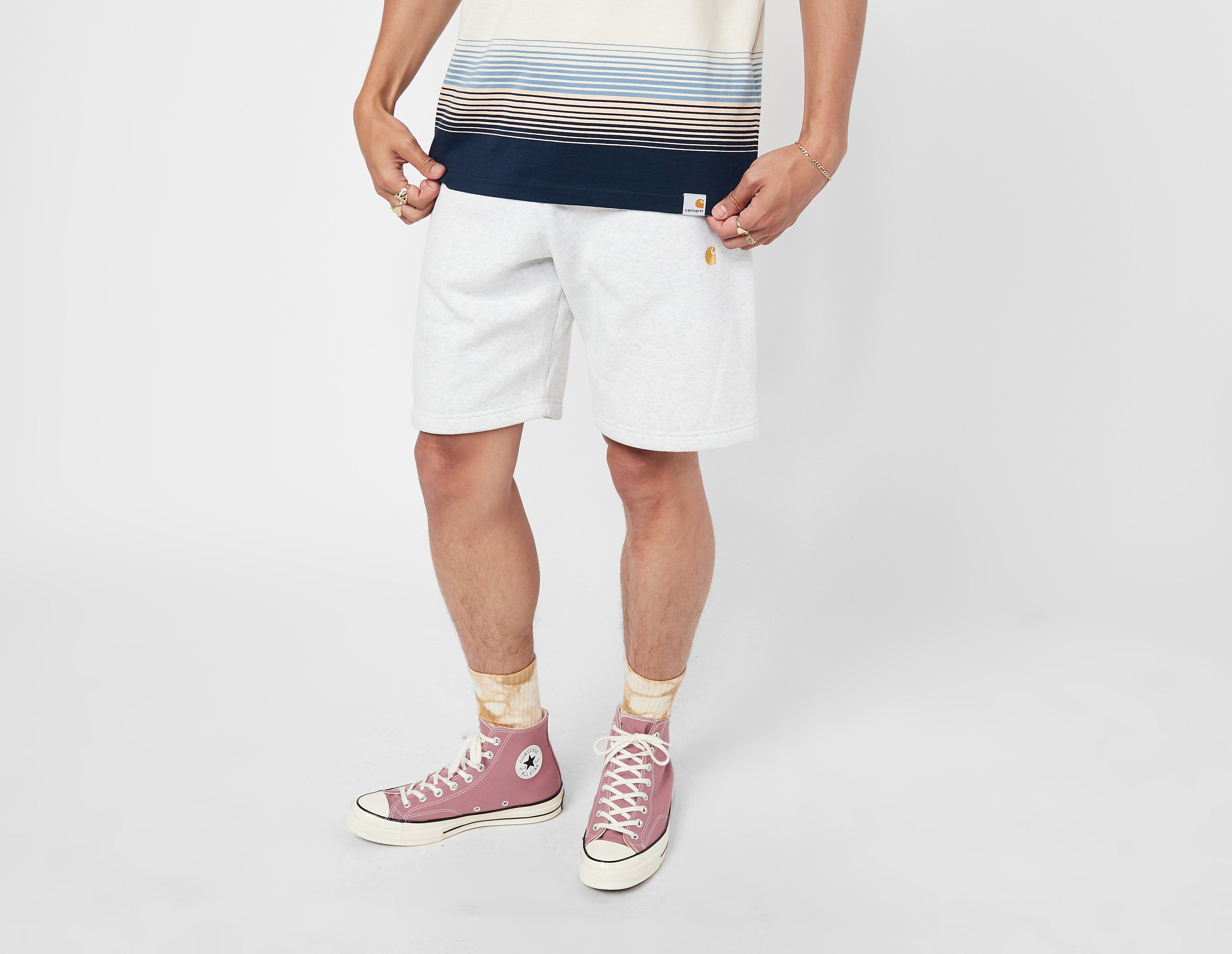 Carhartt WIP Chase Sweatshorts, Grey