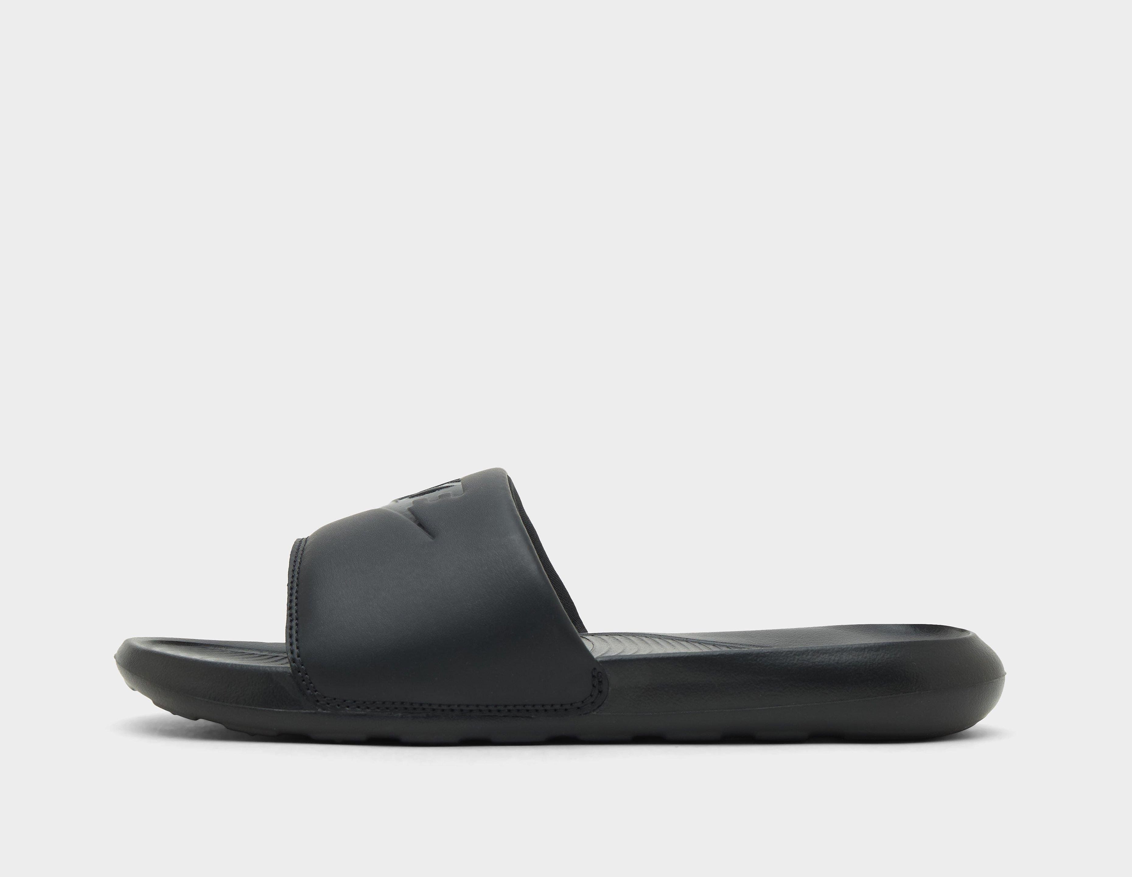 Nike Victori One Slides para mujer, negro