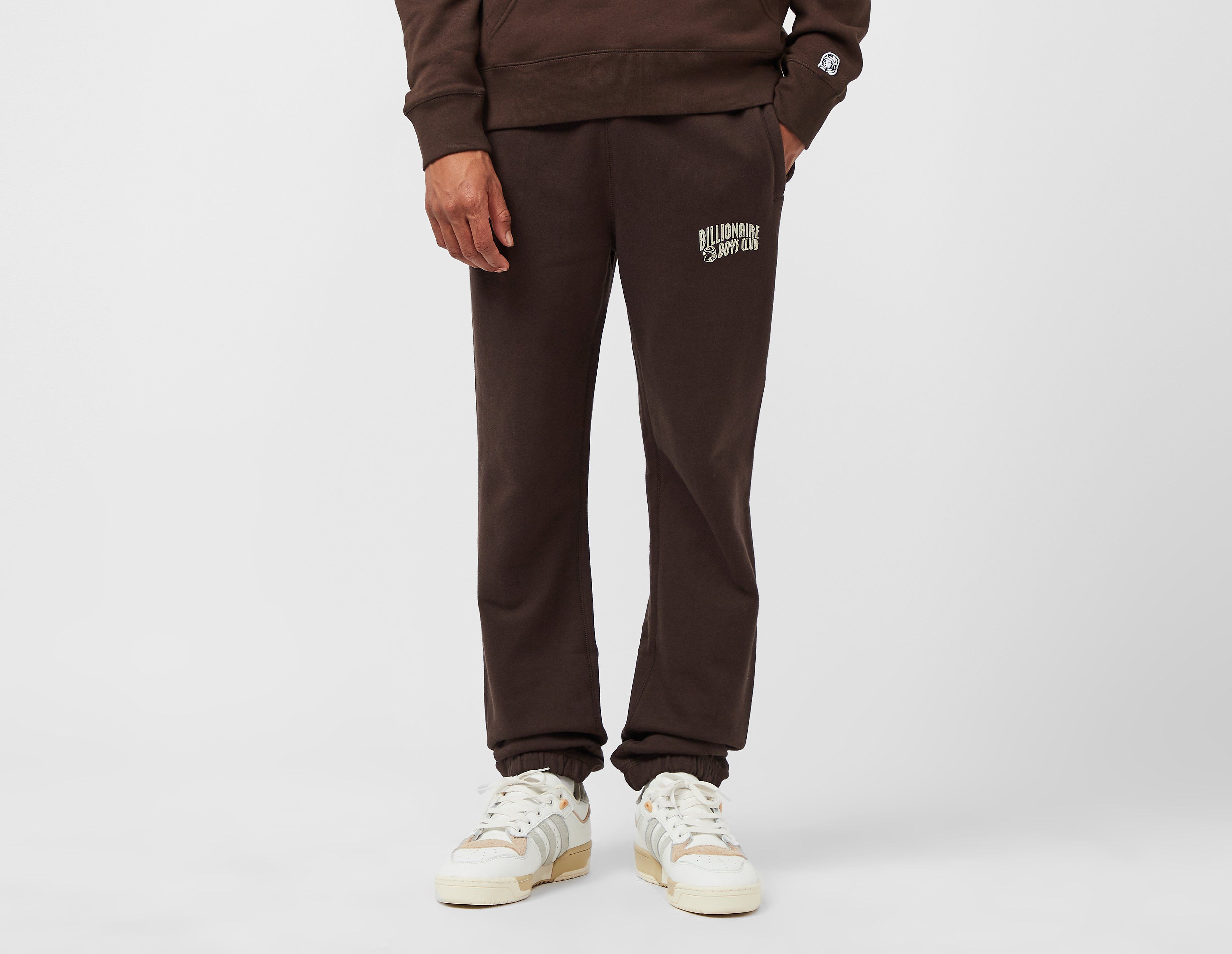 billionaire boys club pantalon de survêtement logo, brown
